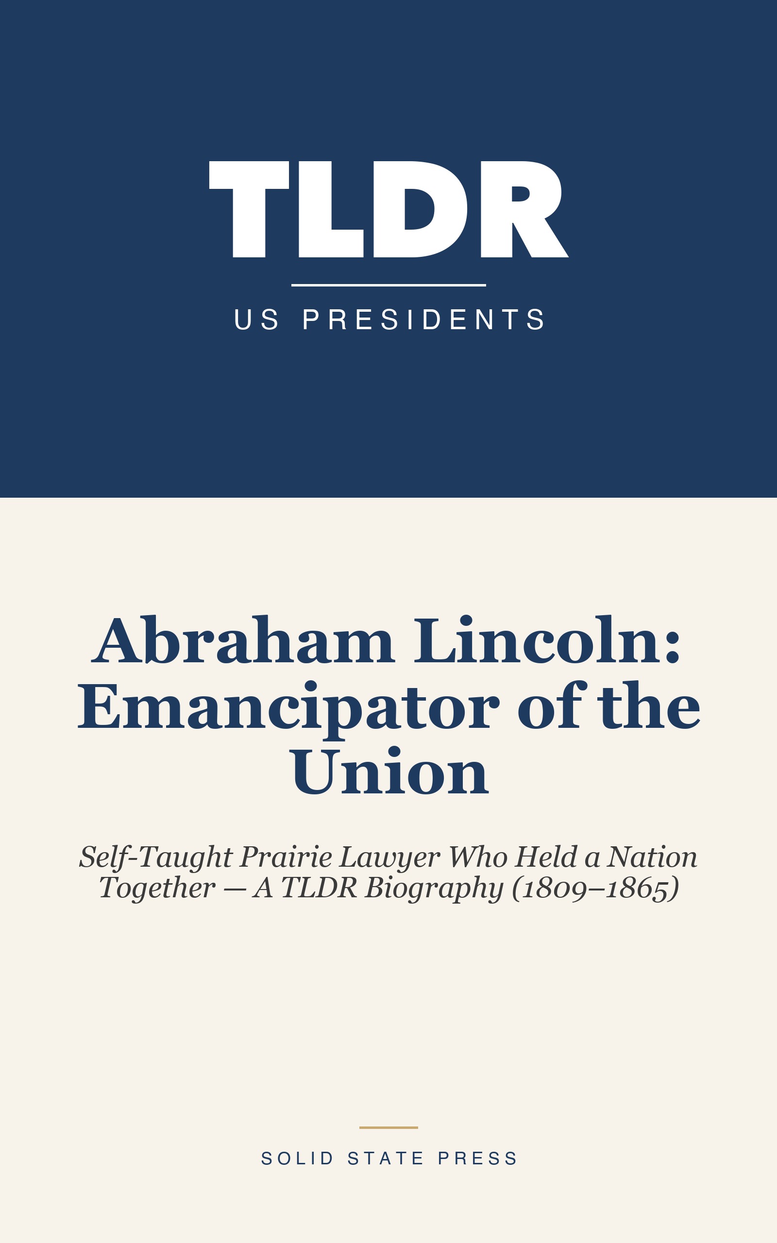 Abraham Lincoln: Emancipator of the Union cover