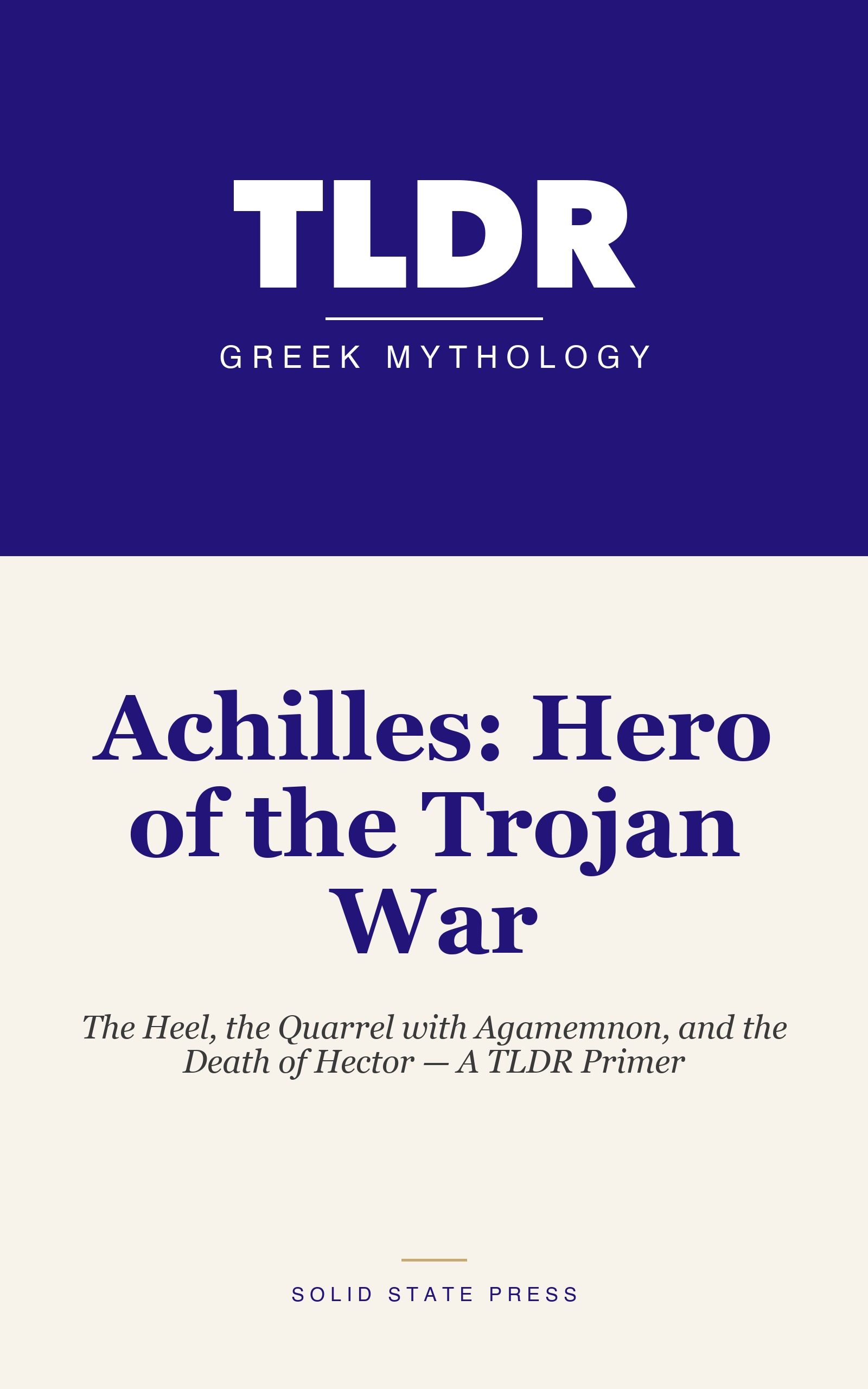 Achilles: Hero of the Trojan War cover