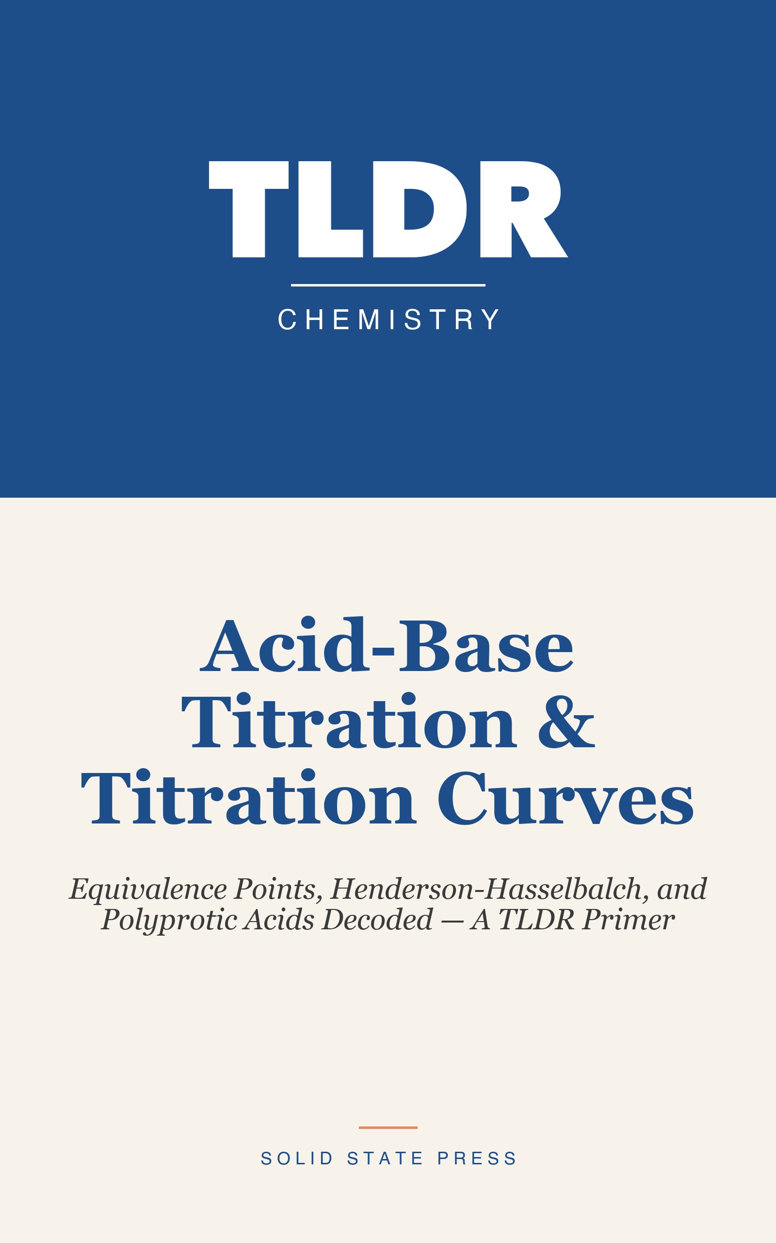 Acid-Base Titration & Titration Curves cover