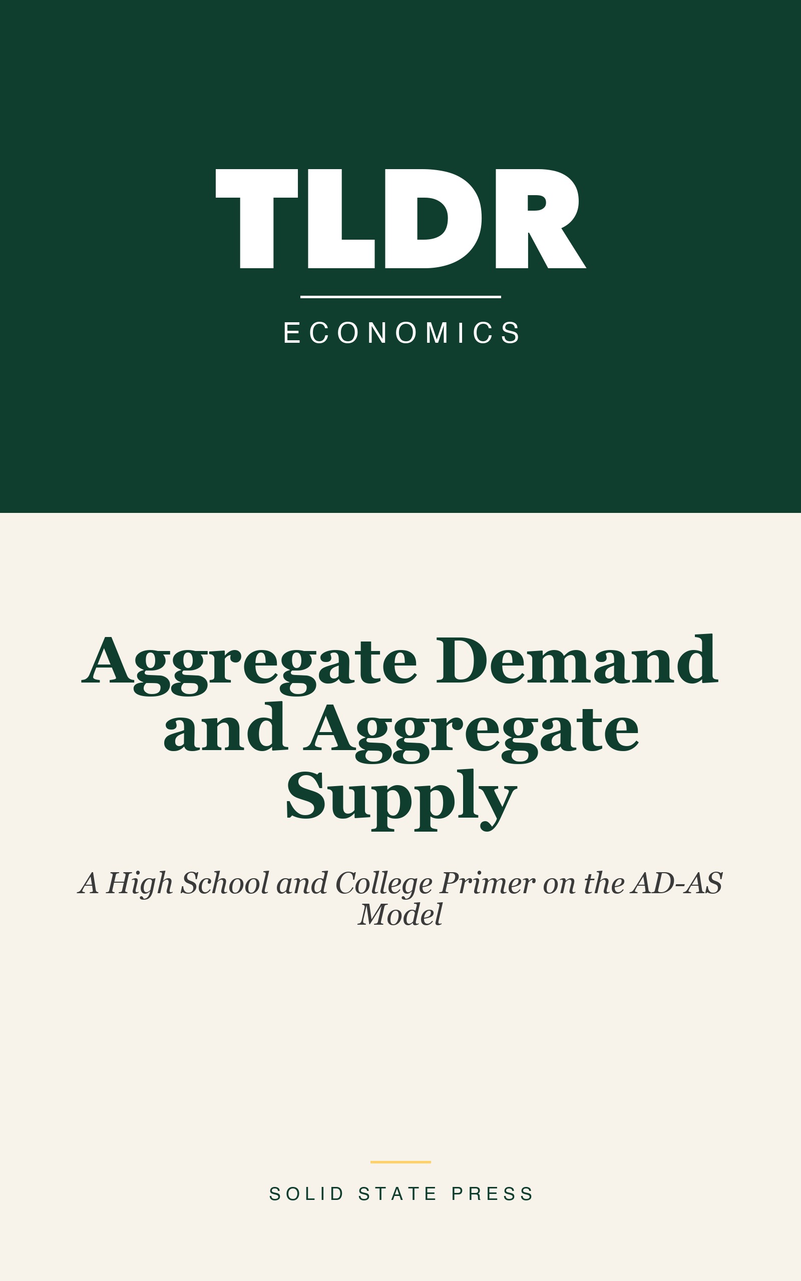 Aggregate Demand and Aggregate Supply cover
