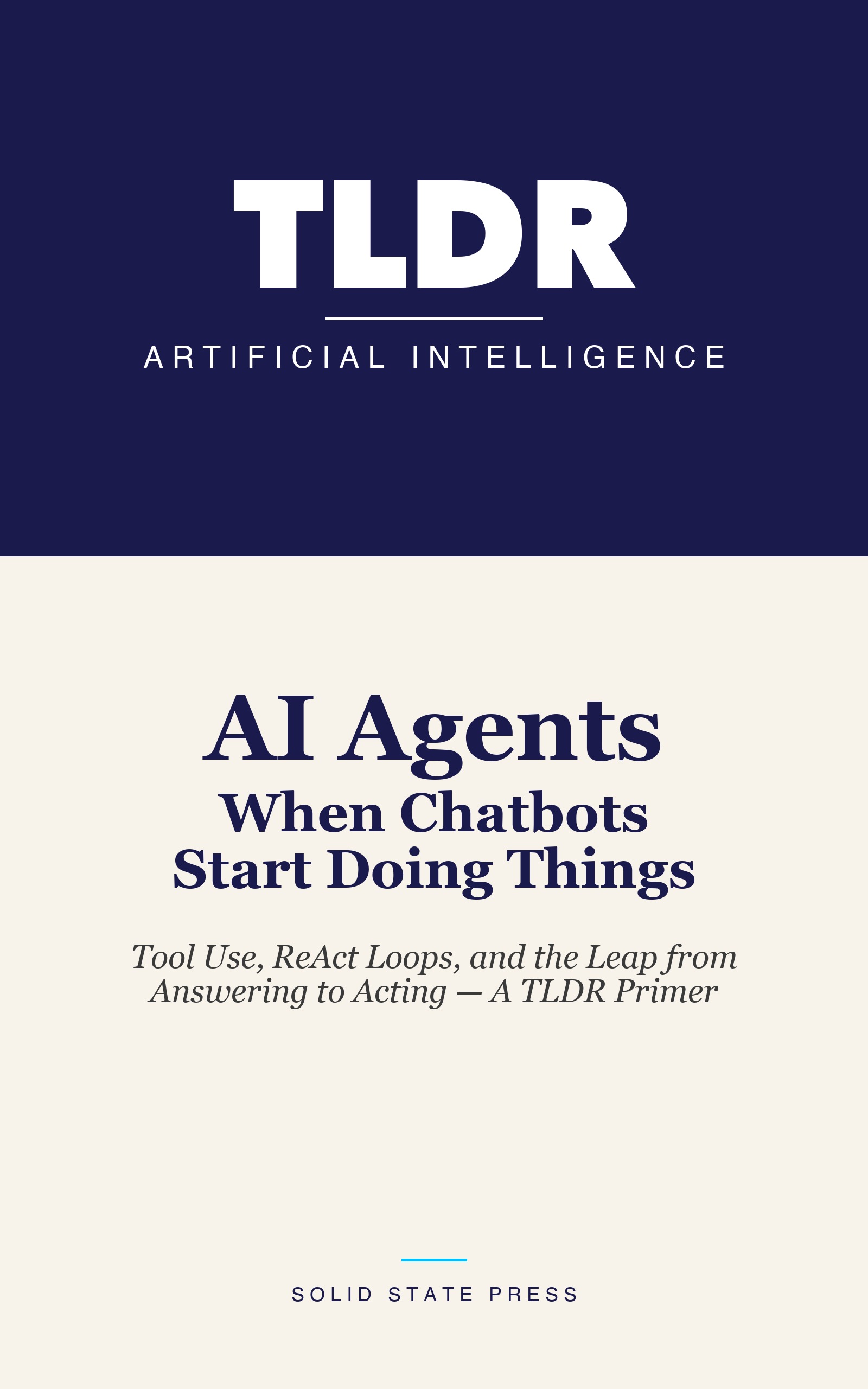 AI Agents: When Chatbots Start Doing Things cover
