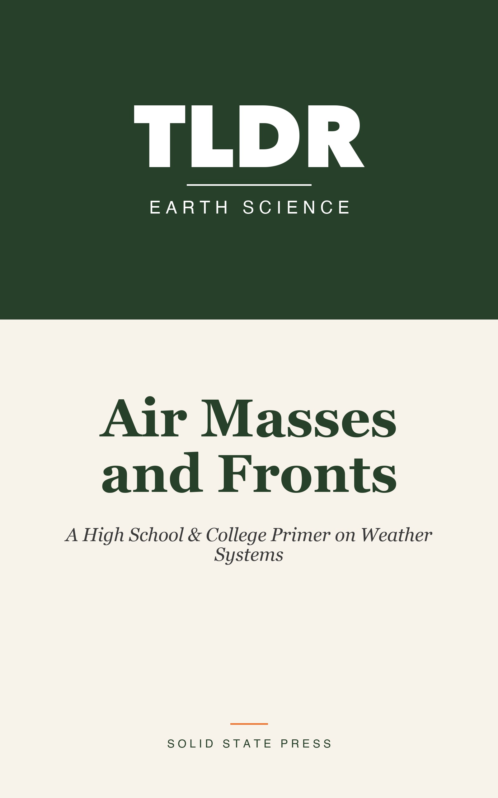 Air Masses and Fronts cover