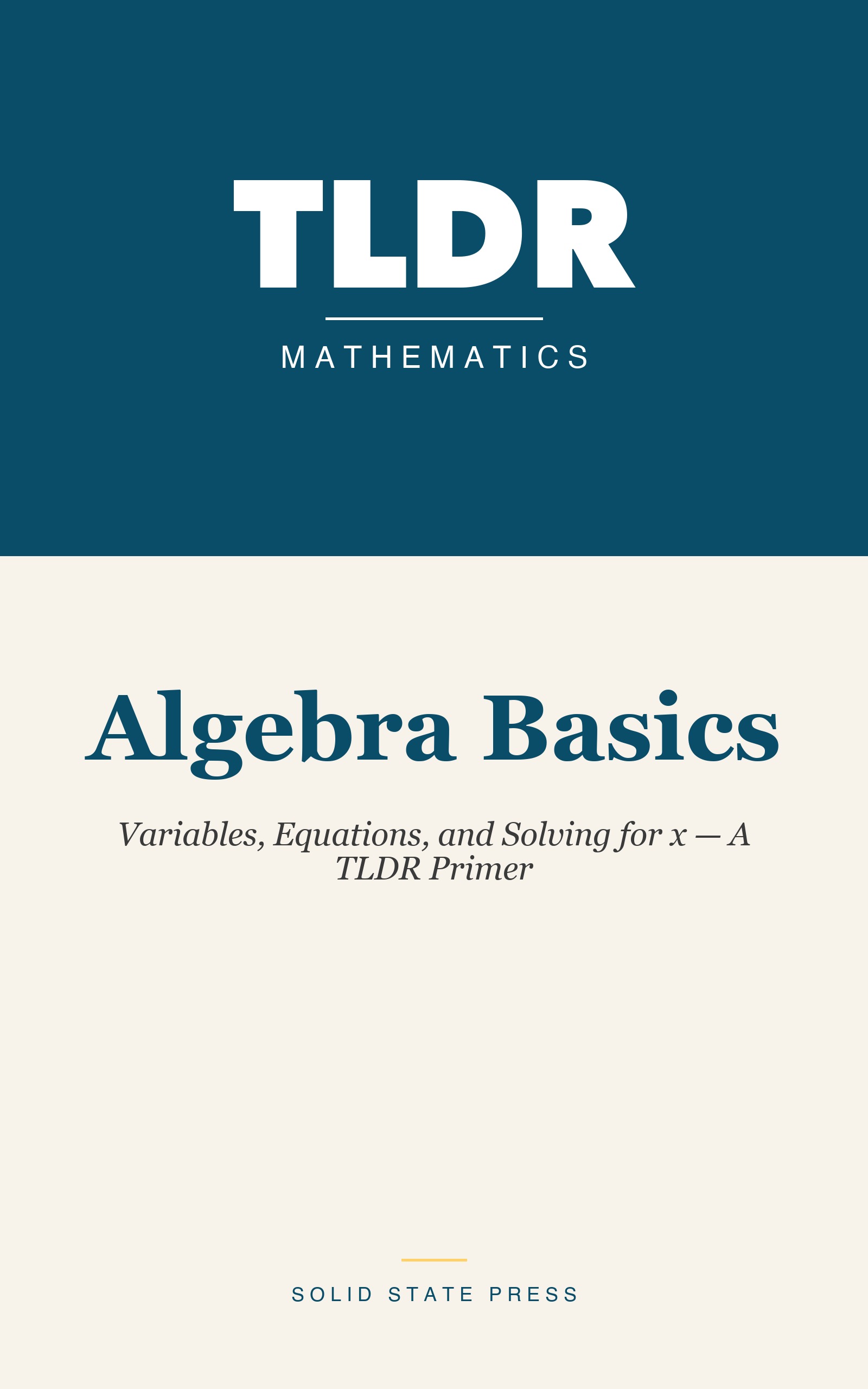 Algebra Basics cover