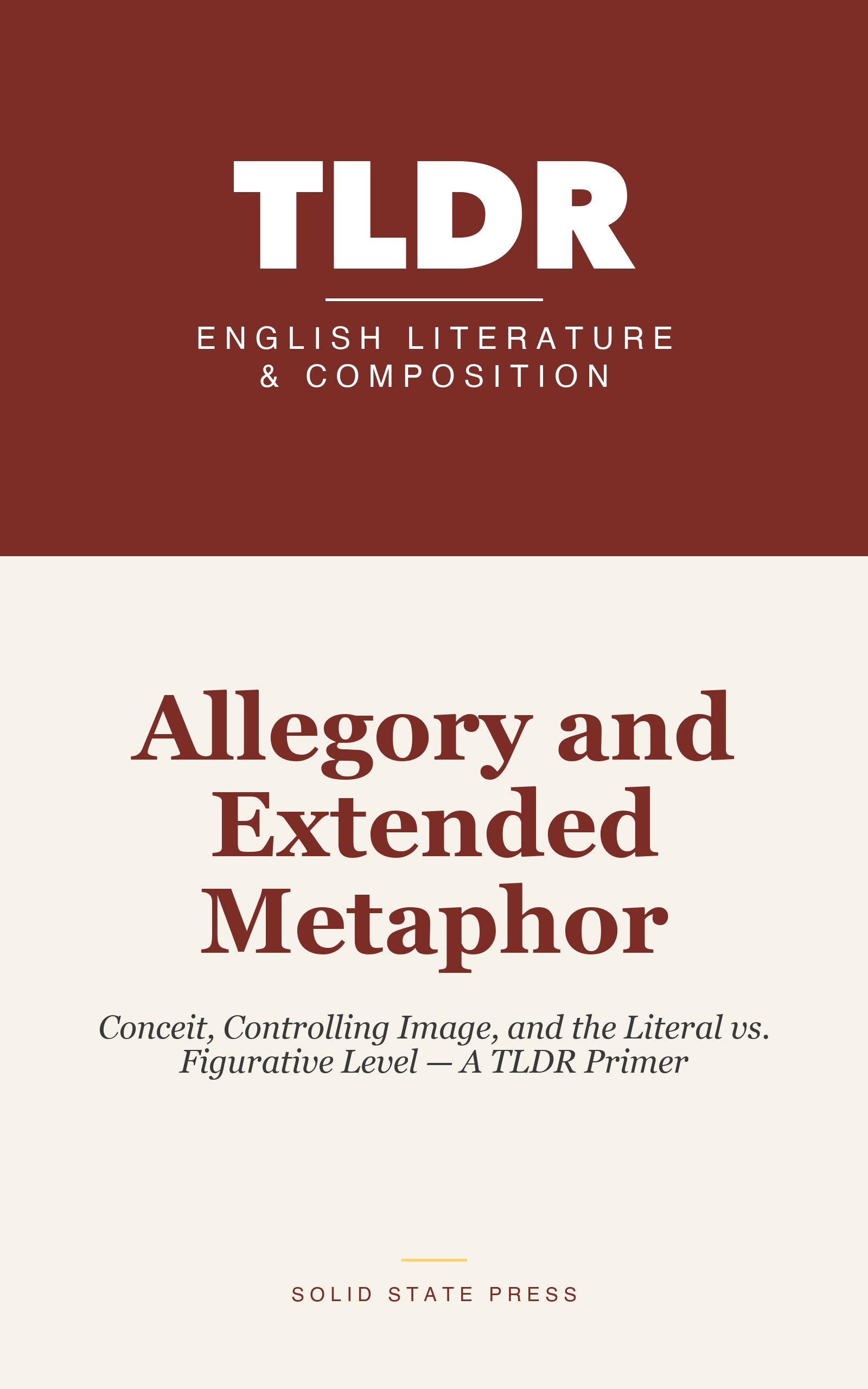 Allegory and Extended Metaphor cover
