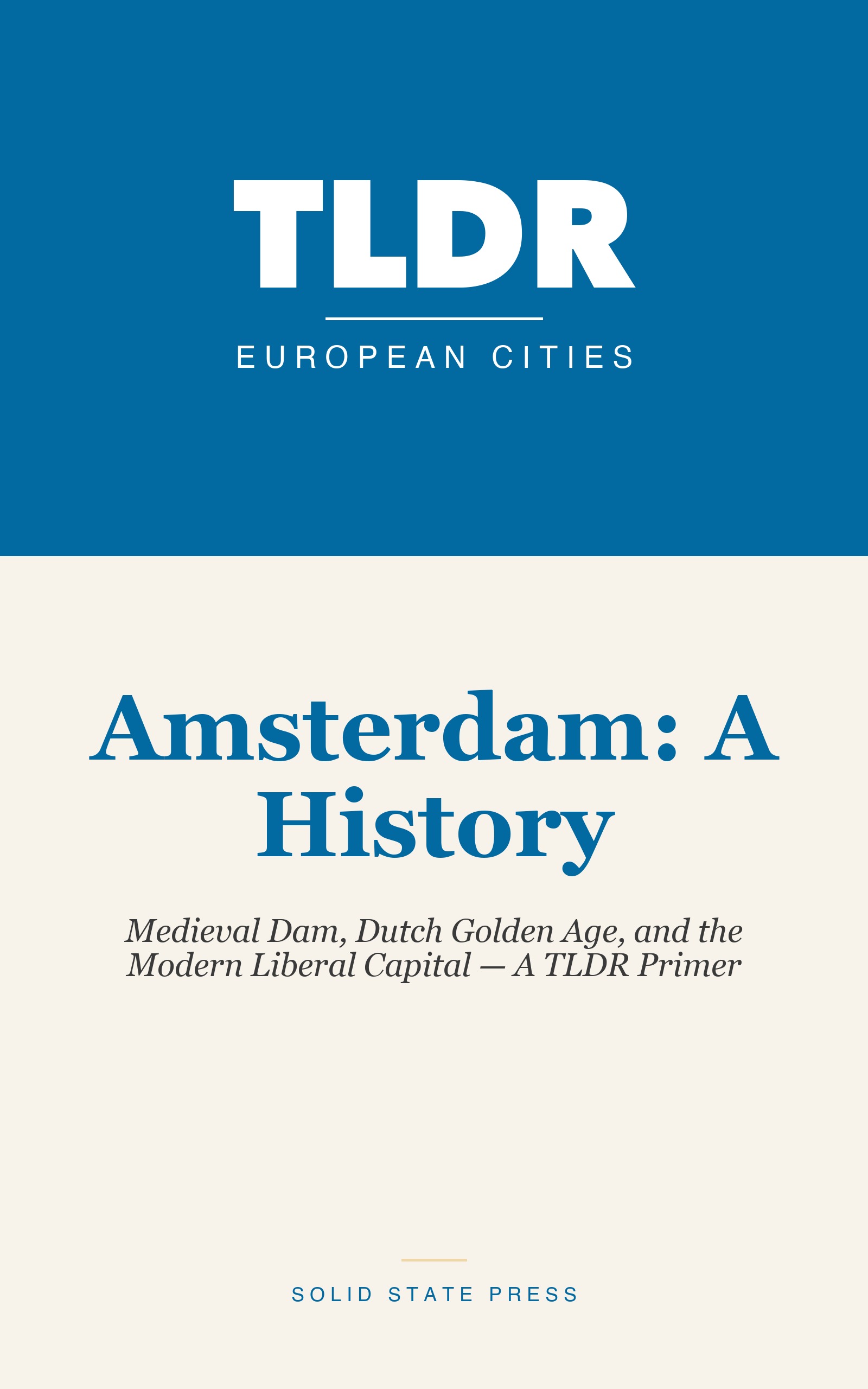 Amsterdam: A History cover
