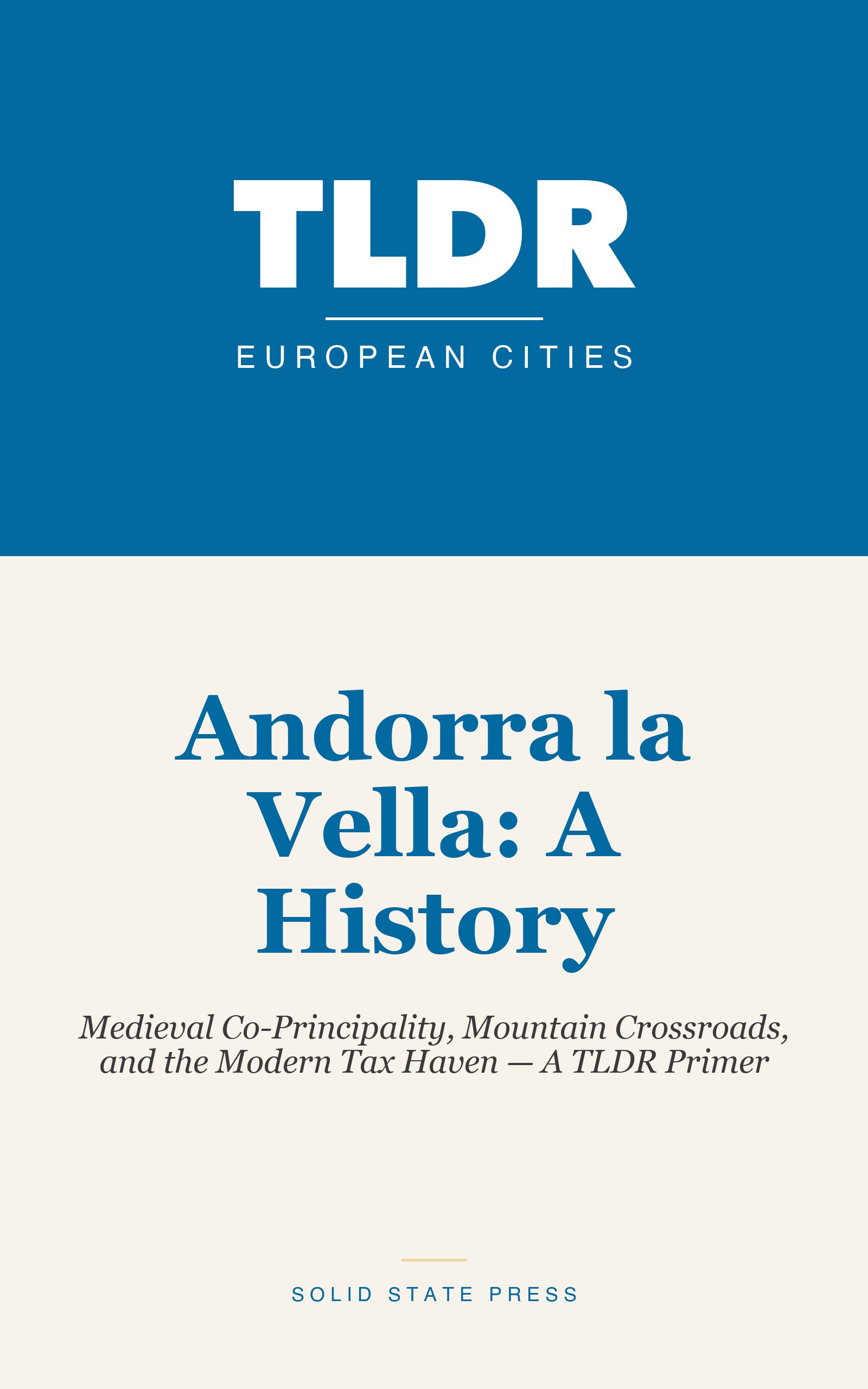 Andorra la Vella: A History cover
