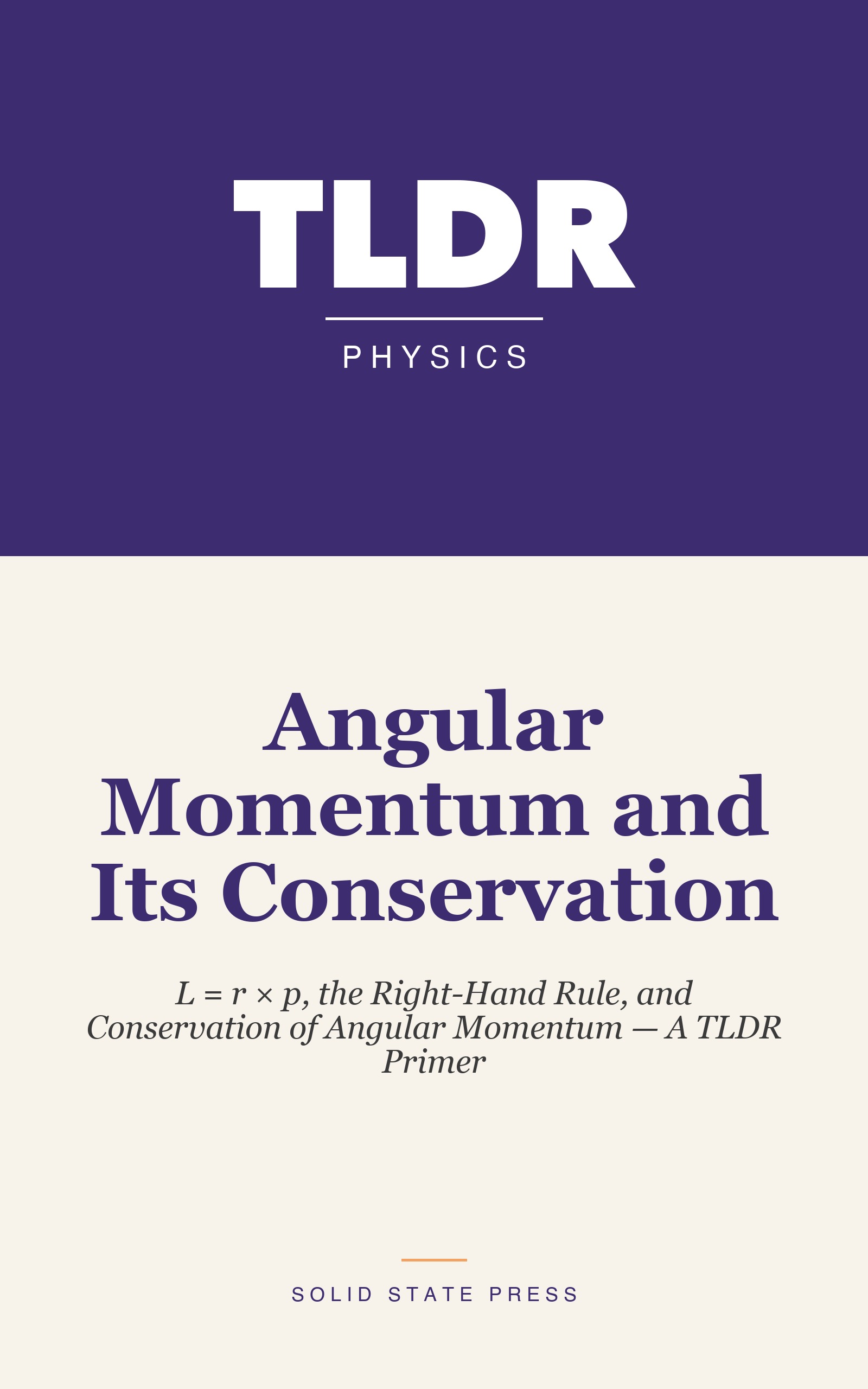Angular Momentum and Its Conservation cover