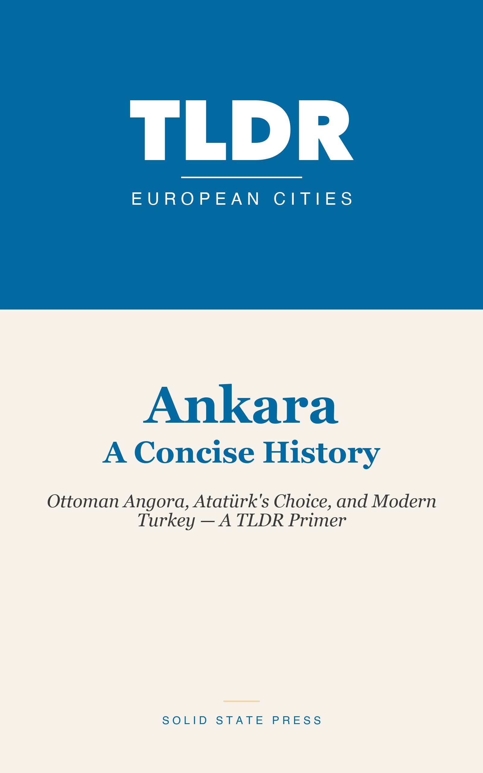 Ankara: A Concise History cover