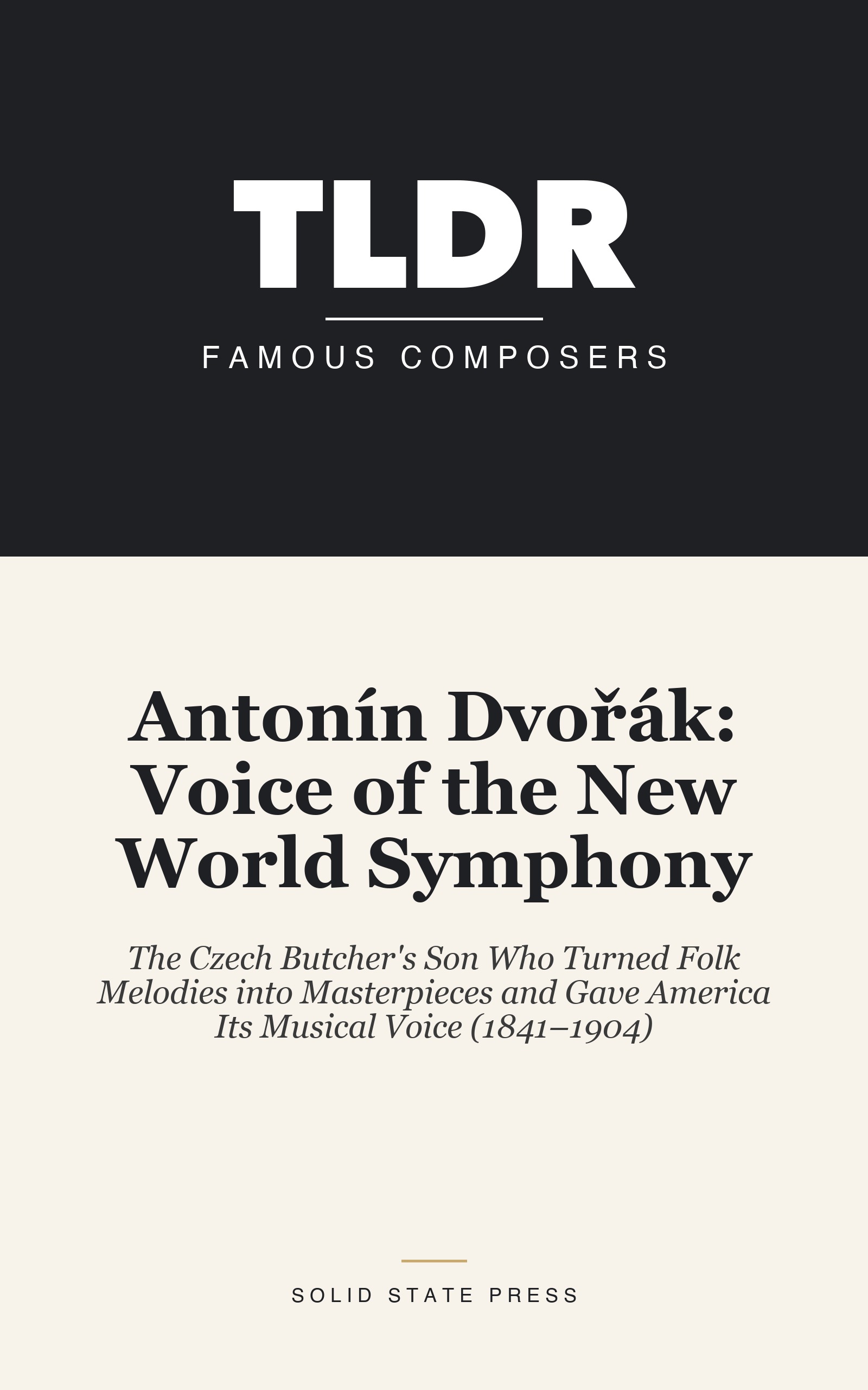 Antonín Dvořák: Voice of the New World Symphony cover
