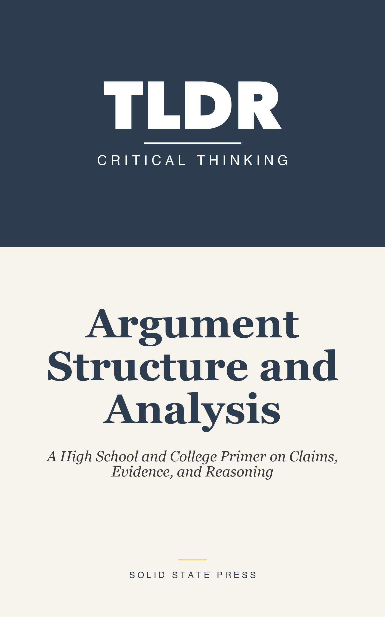Argument Structure and Analysis cover