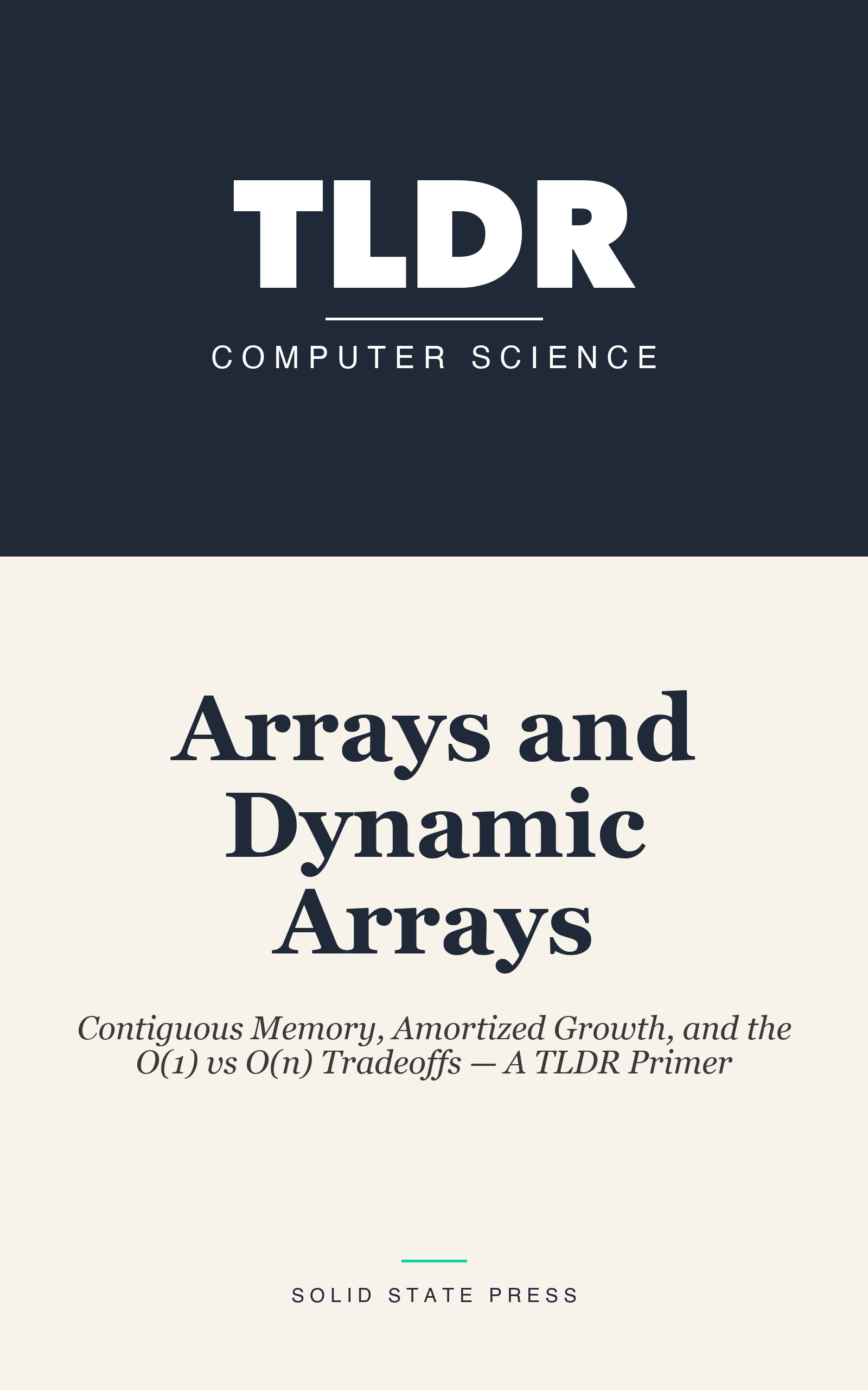 Arrays and Dynamic Arrays cover