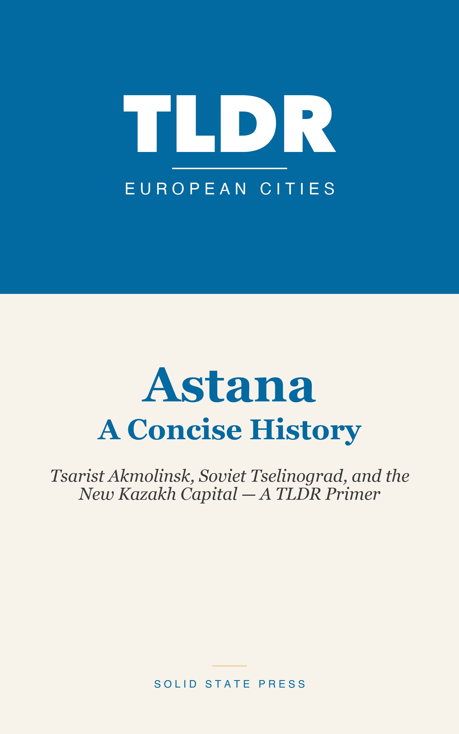 Astana: A Concise History cover