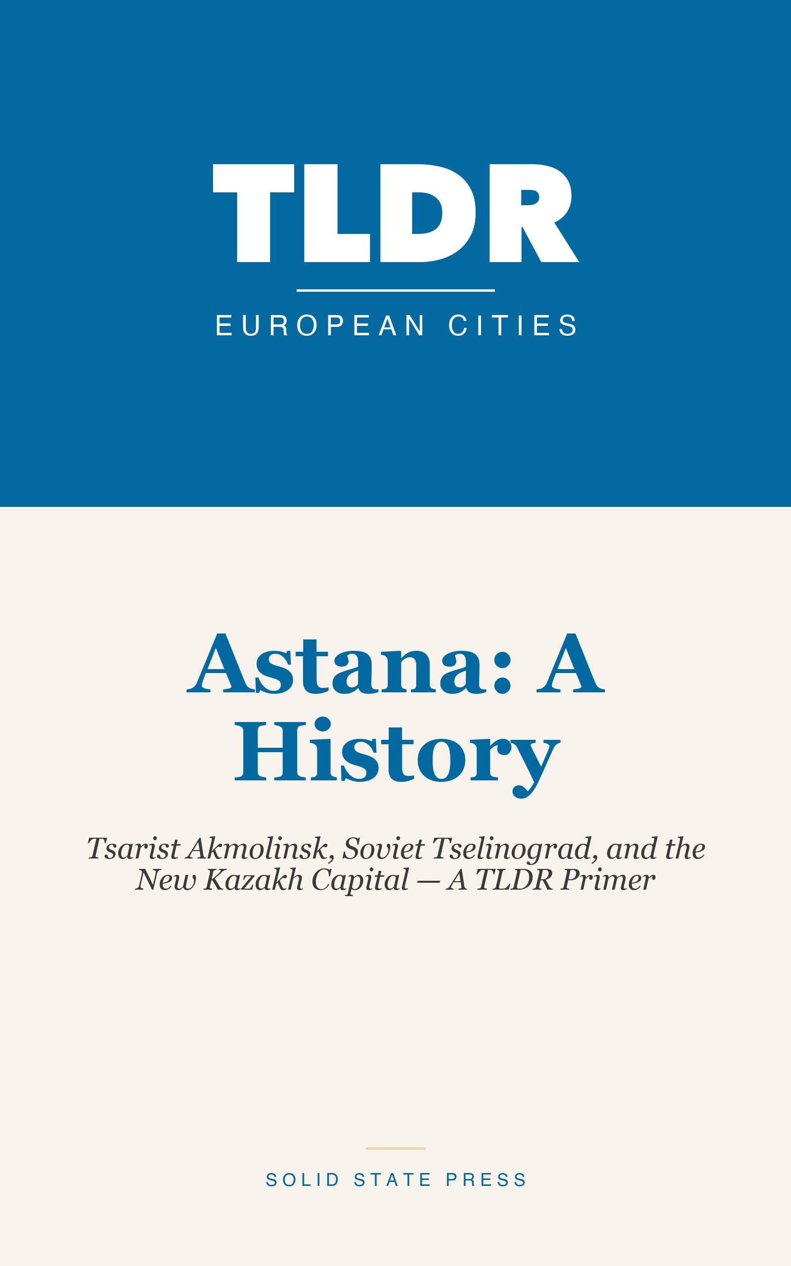 Astana: A History cover