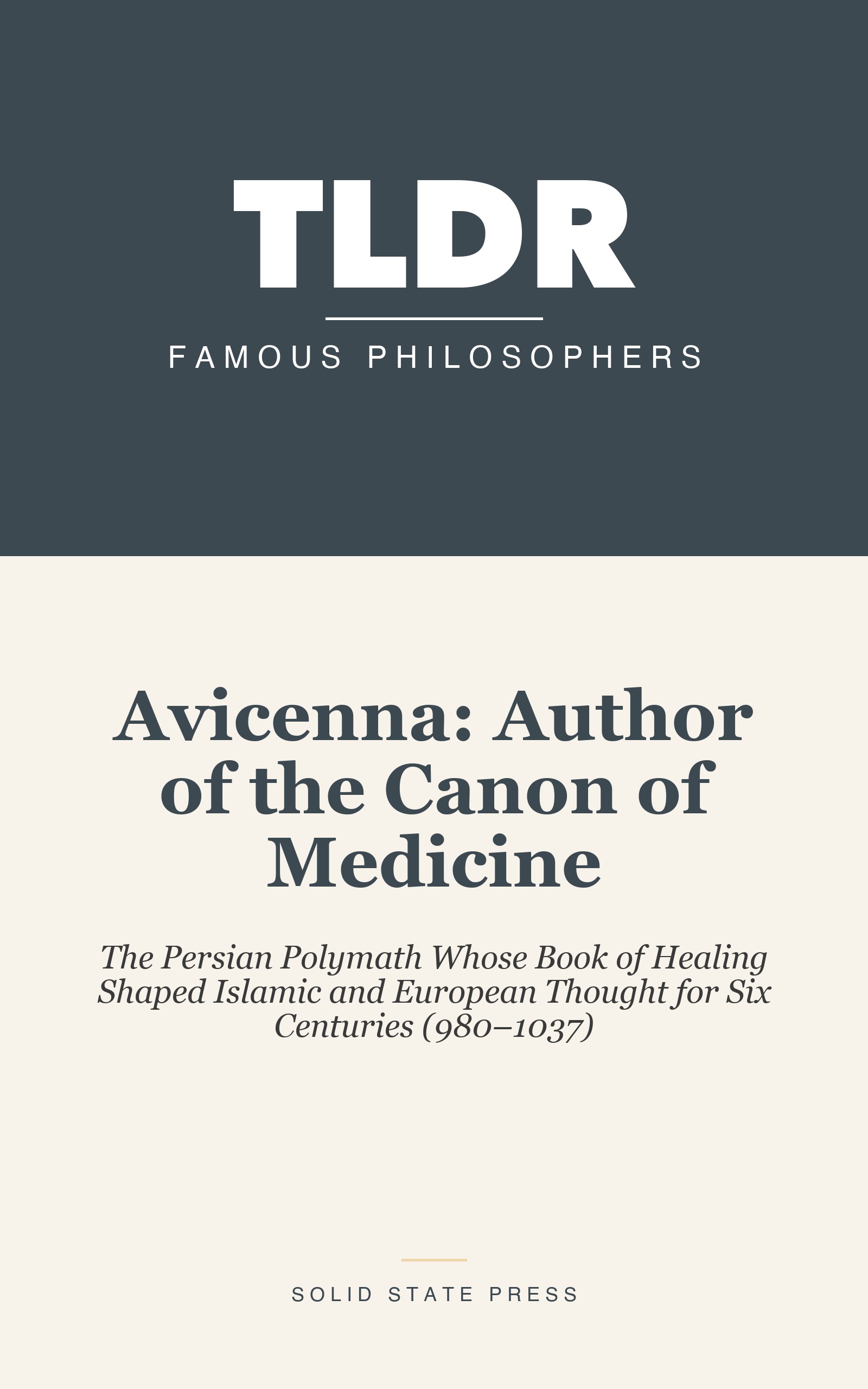 Avicenna: Author of the Canon of Medicine cover
