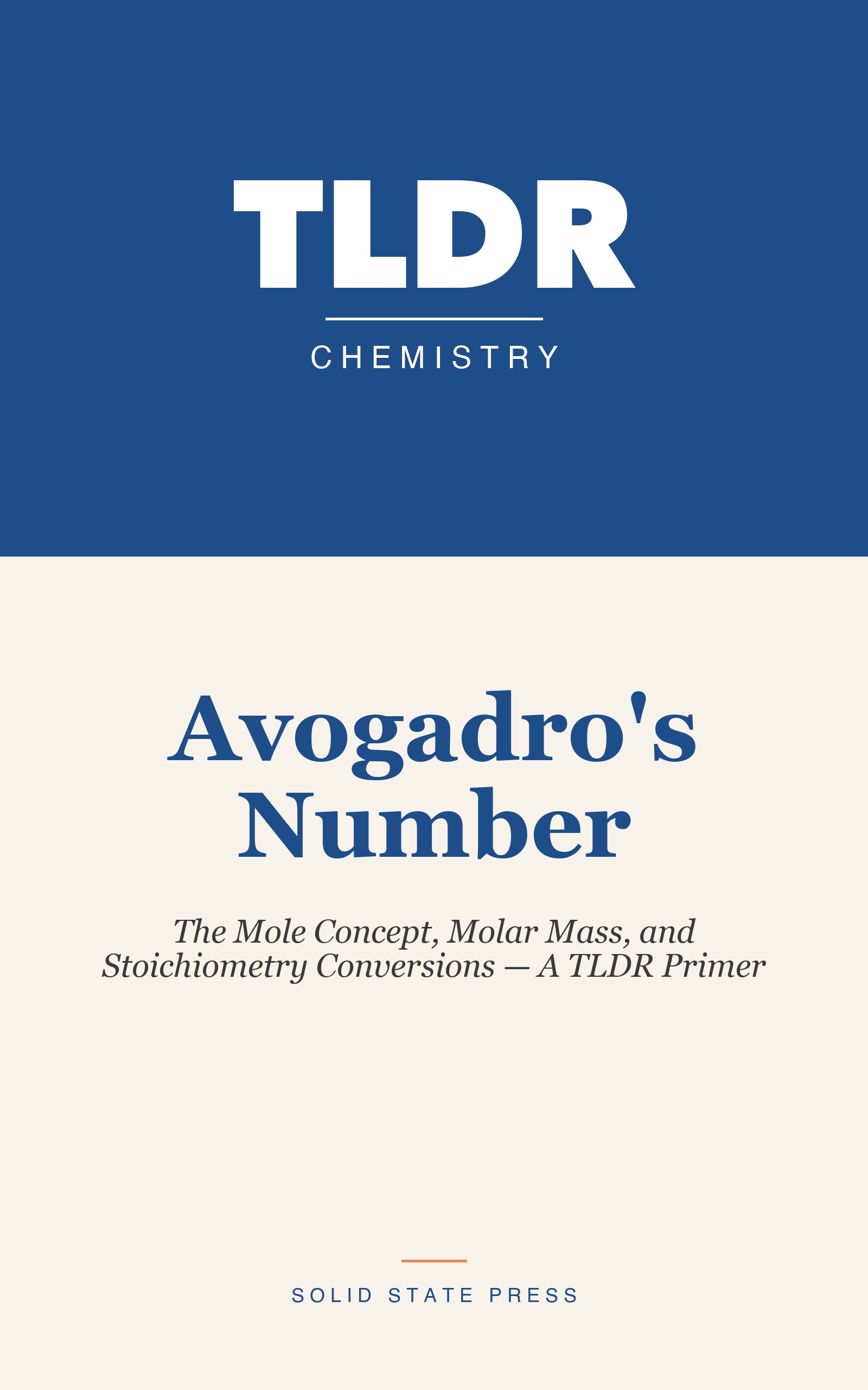 Avogadro's Number cover