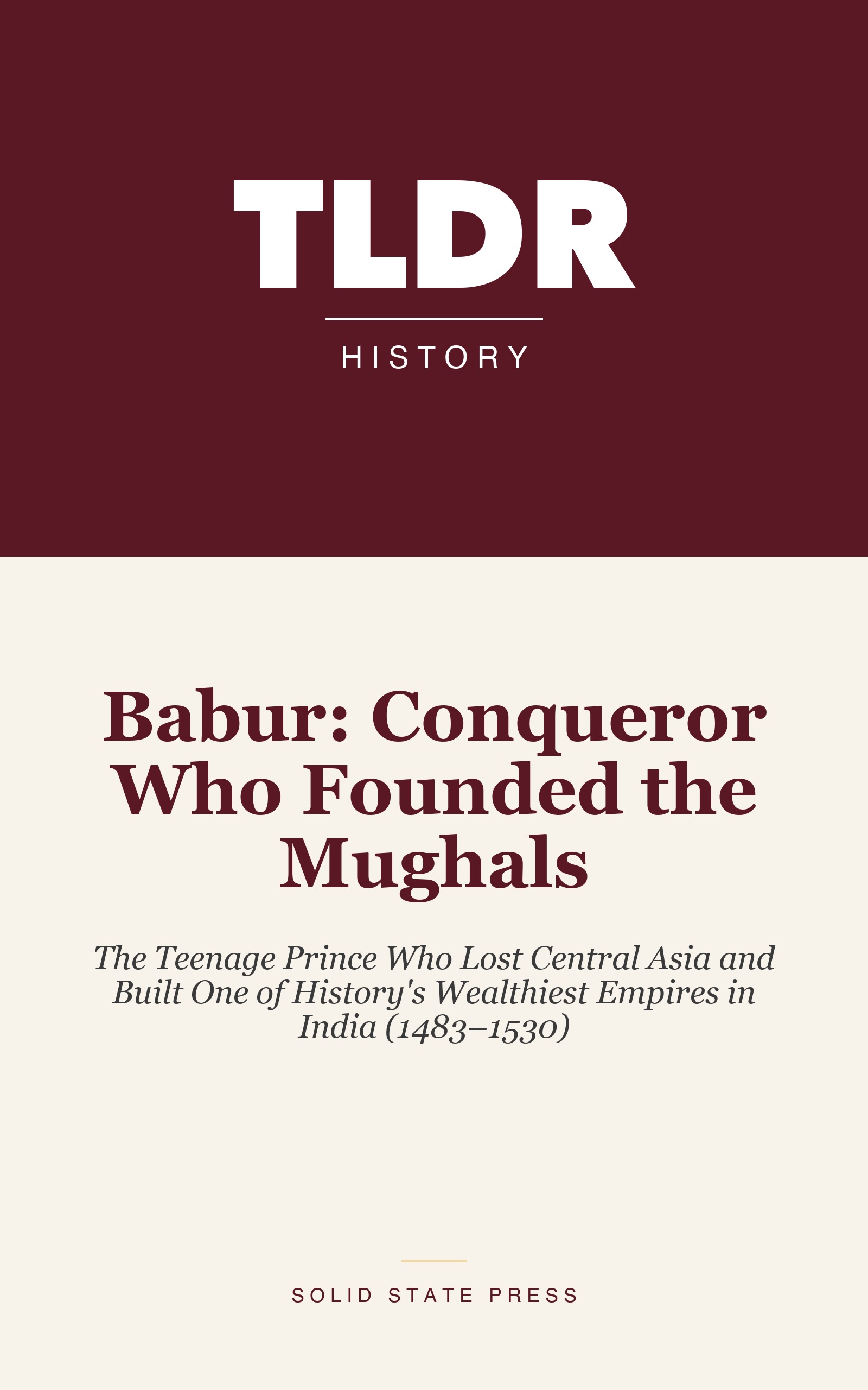 Babur: Conqueror Who Founded the Mughals cover