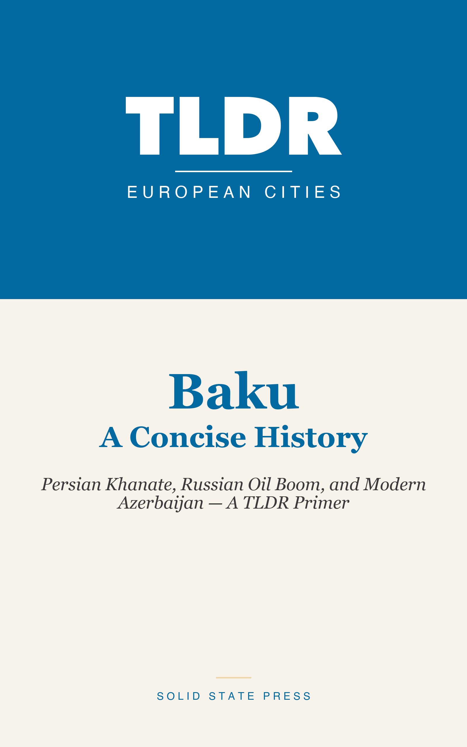 Baku: A Concise History cover