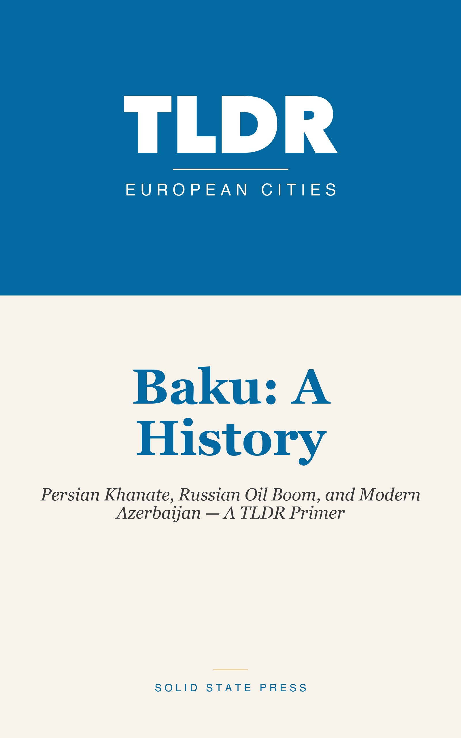 Baku: A History cover