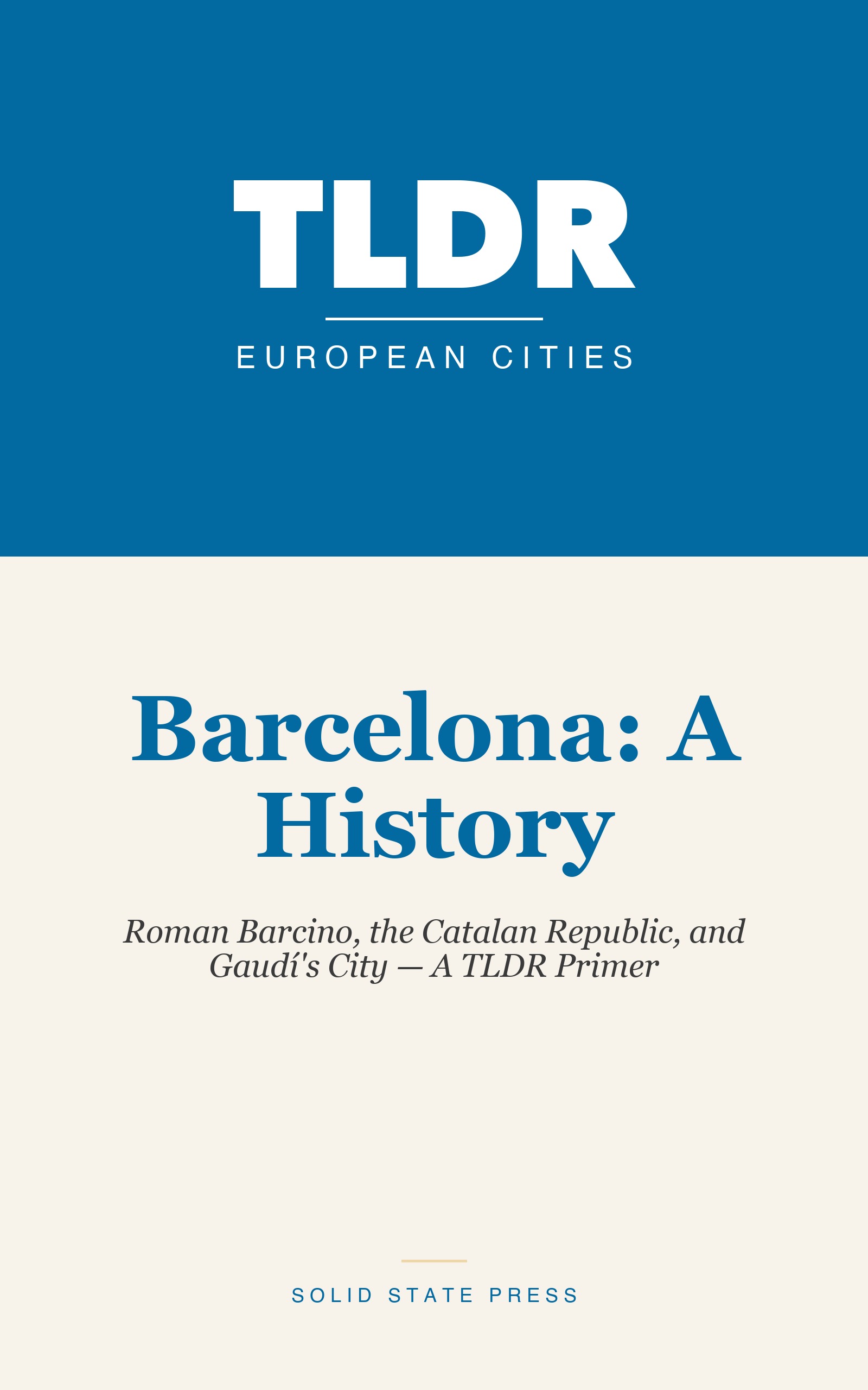 Barcelona: A History cover