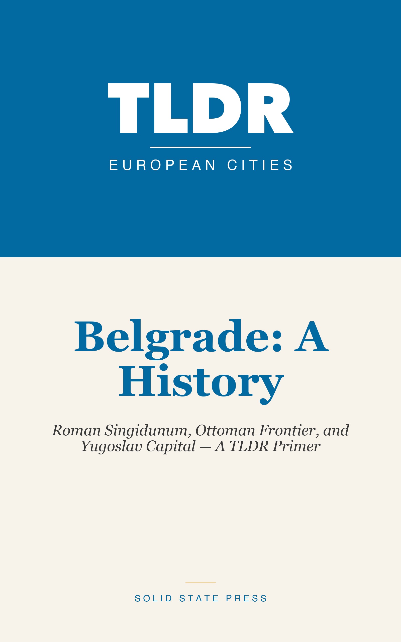 Belgrade: A History cover