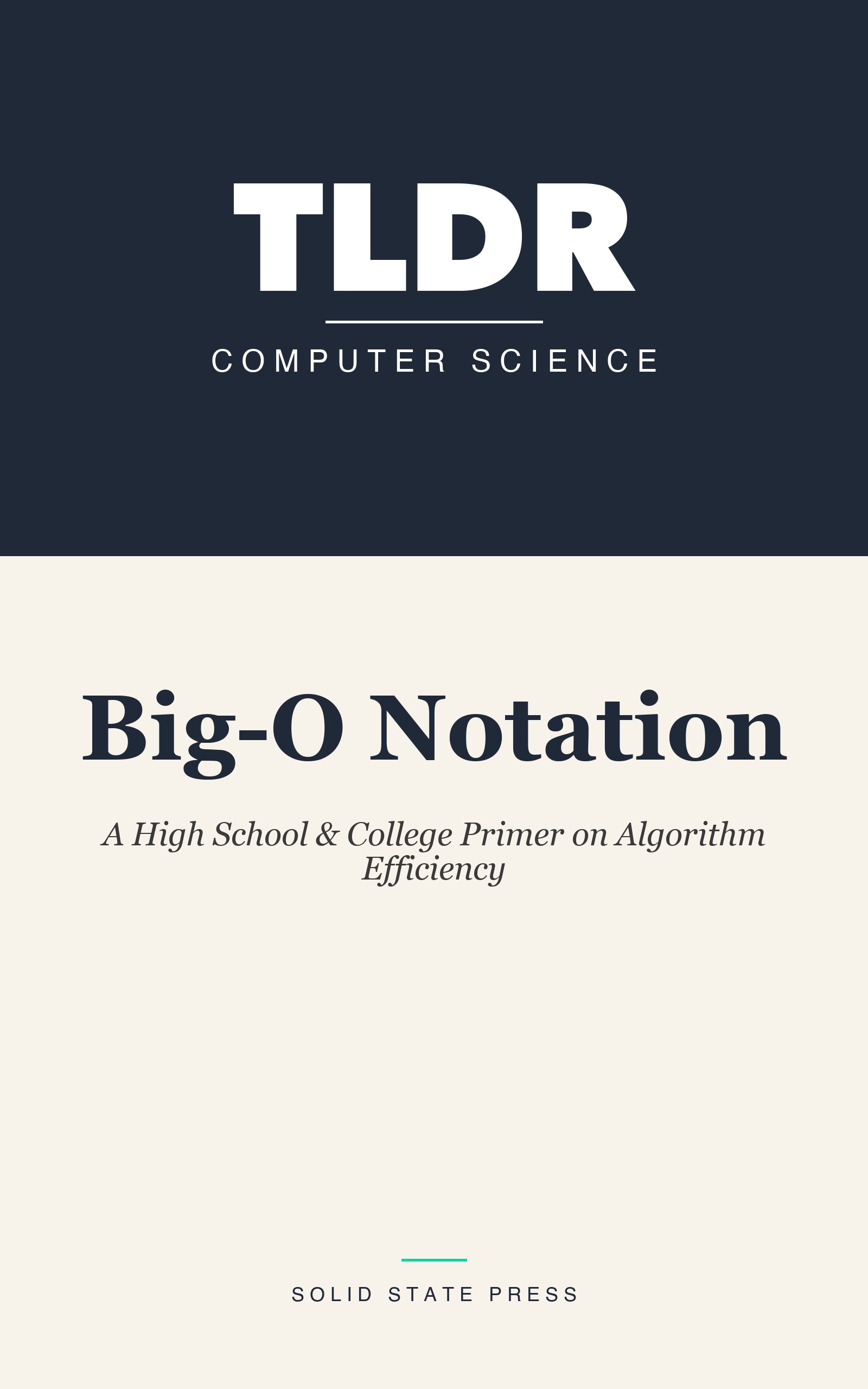 Big-O Notation cover