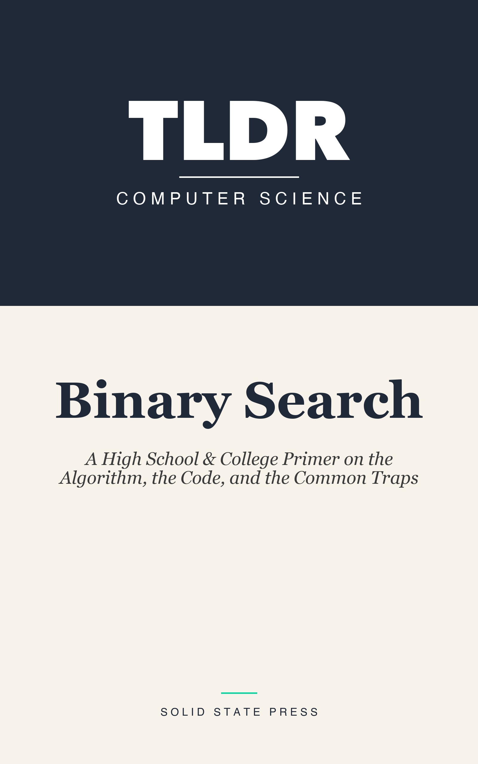Binary Search cover