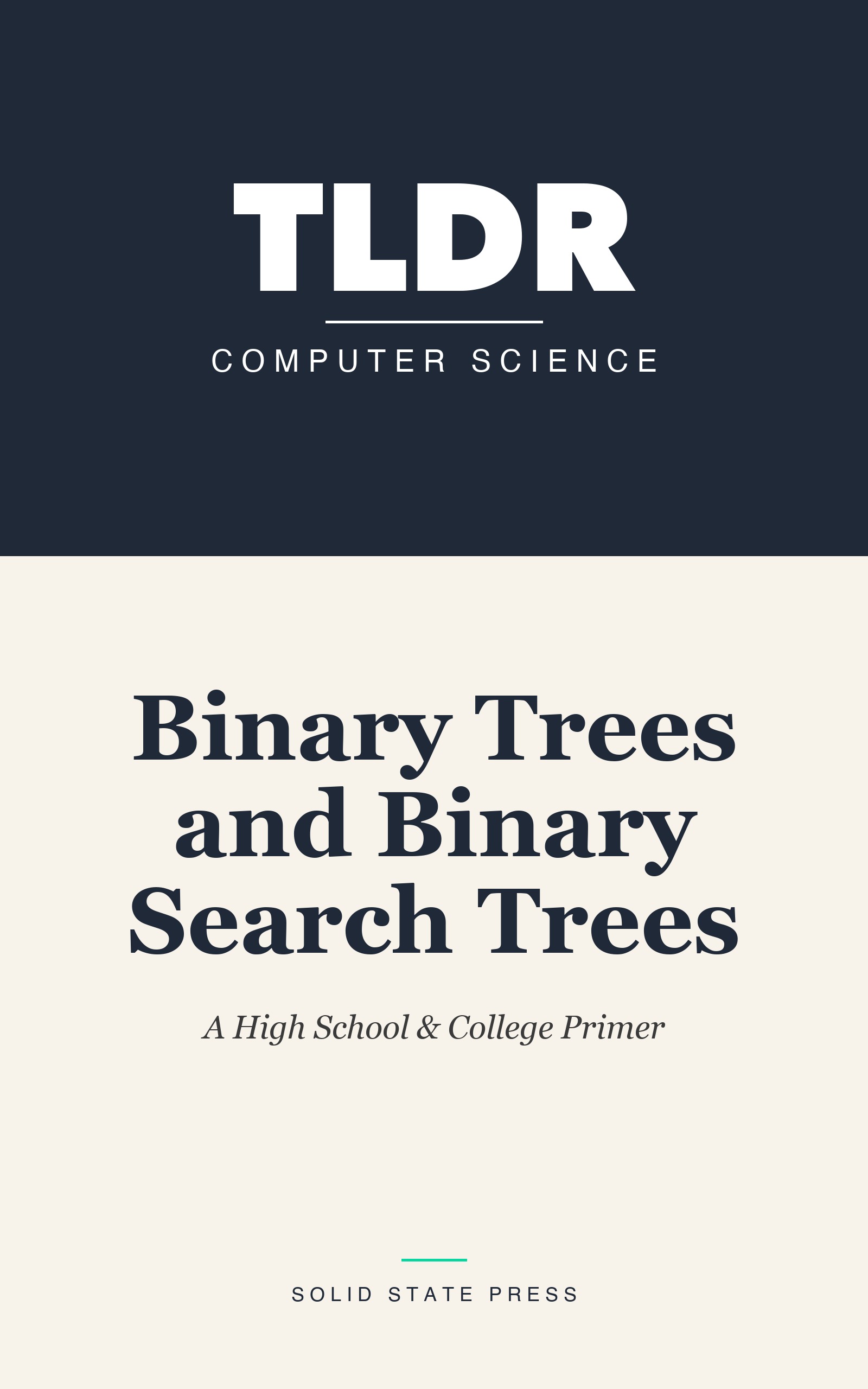 Binary Trees and Binary Search Trees cover