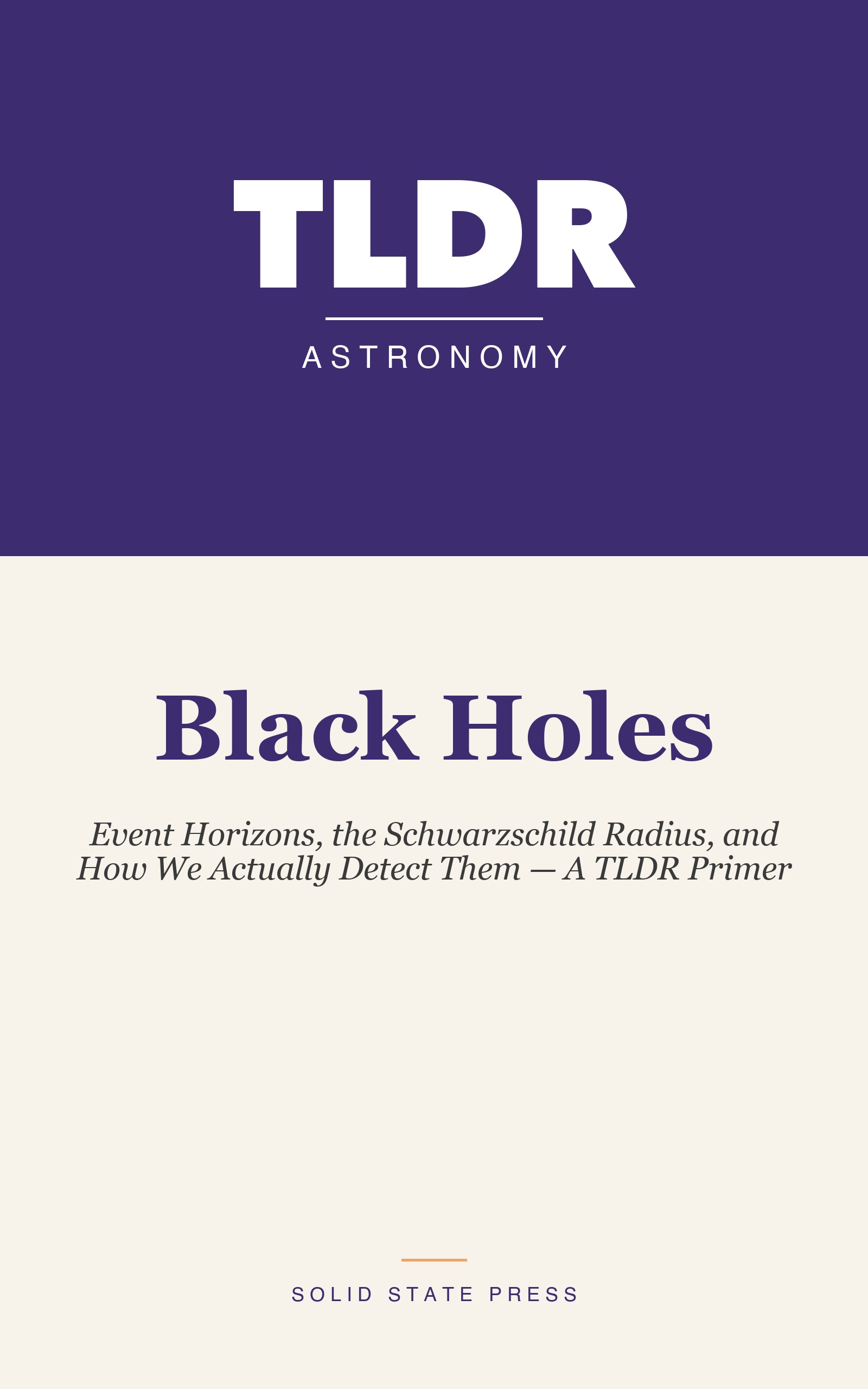 Black Holes cover