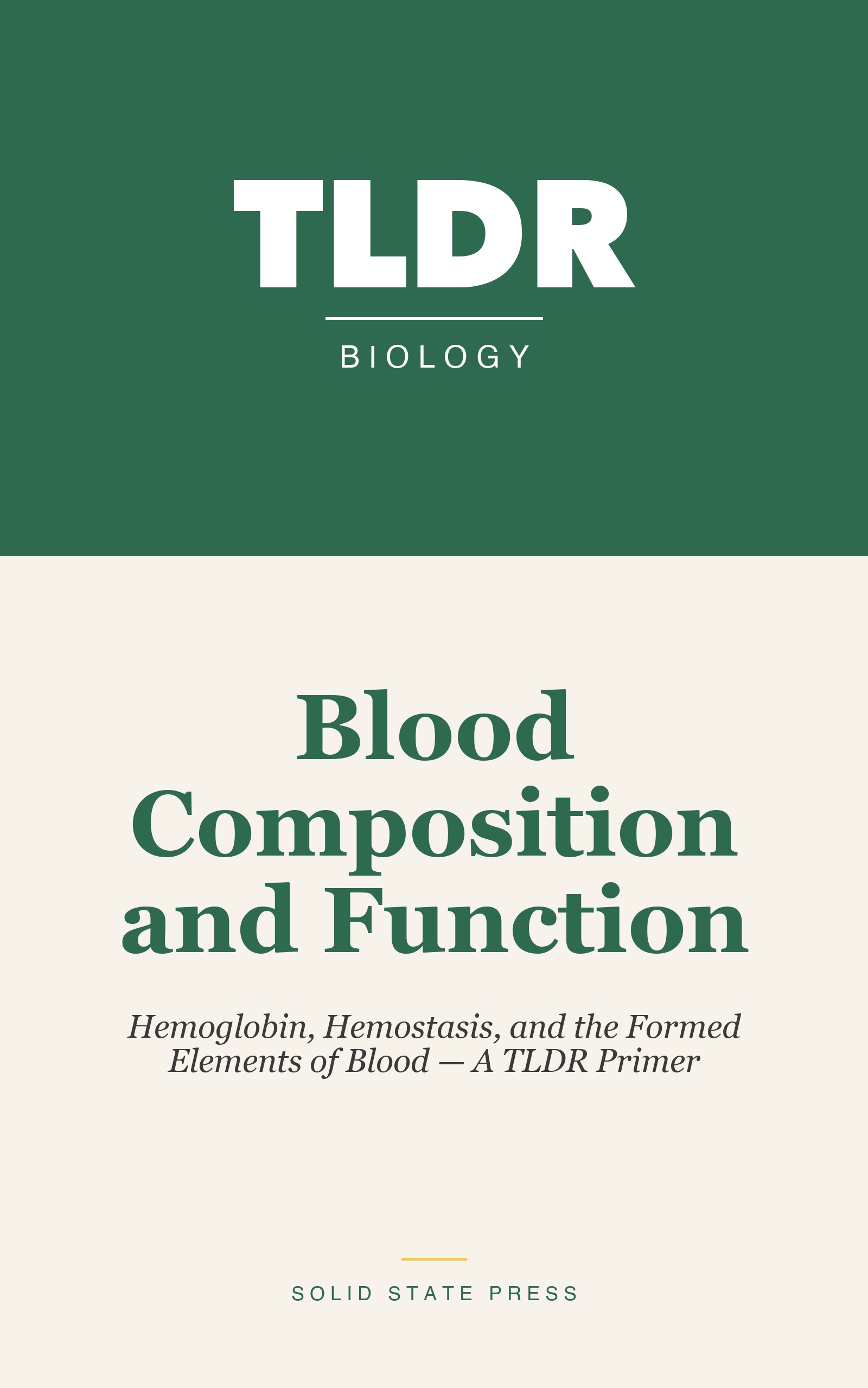 Blood Composition and Function cover
