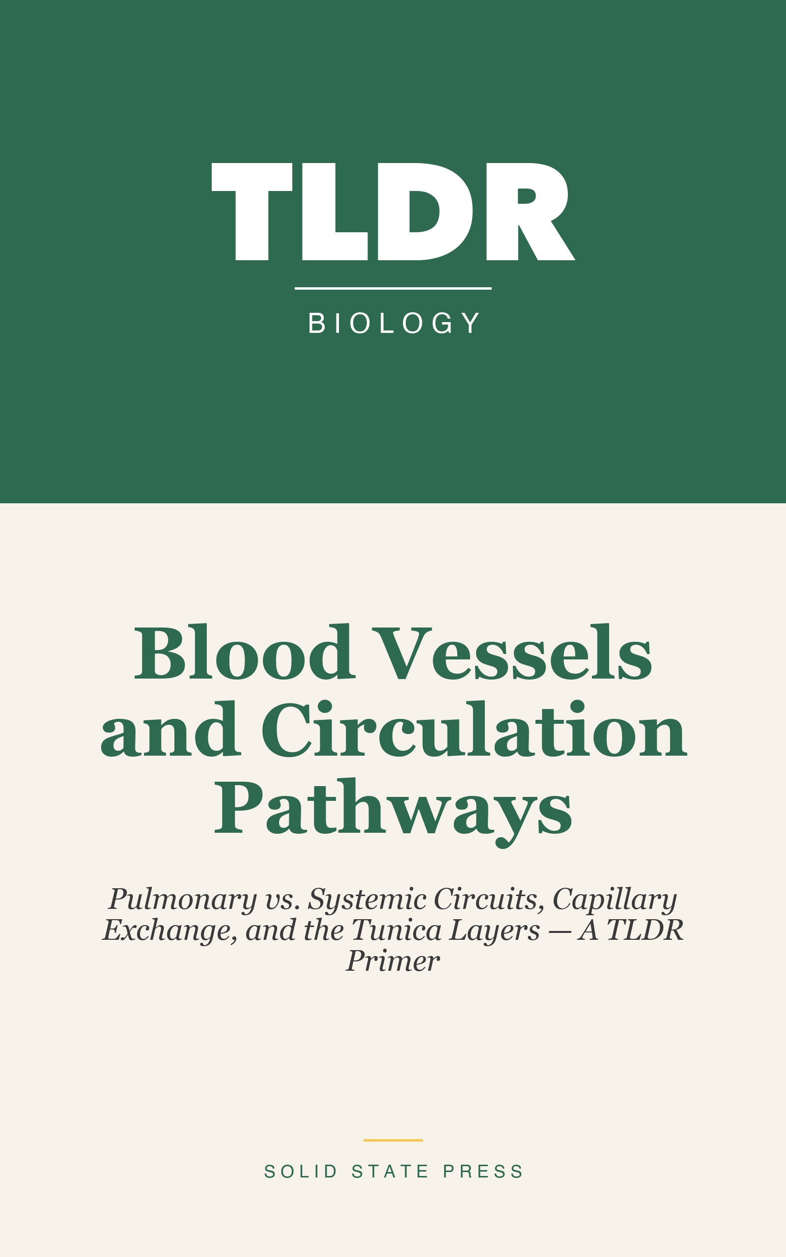 Blood Vessels and Circulation Pathways cover