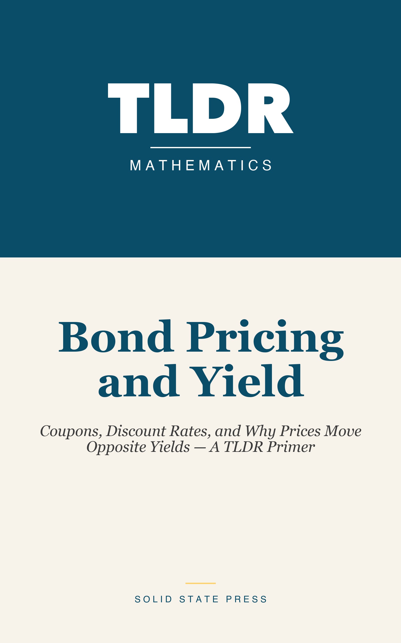 Bond Pricing and Yield cover