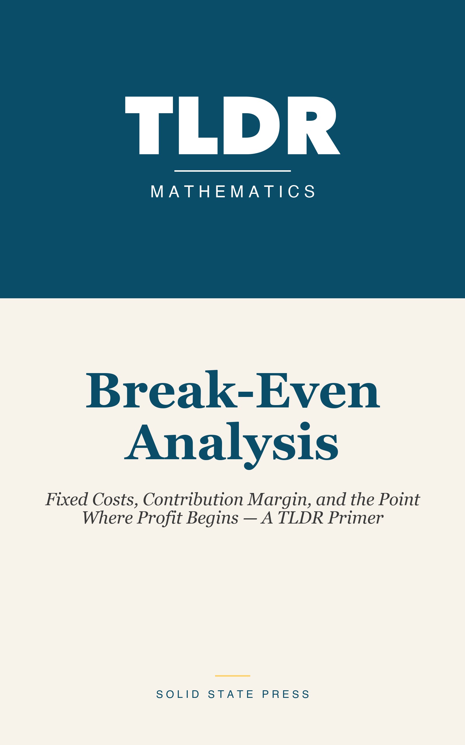 Break-Even Analysis cover