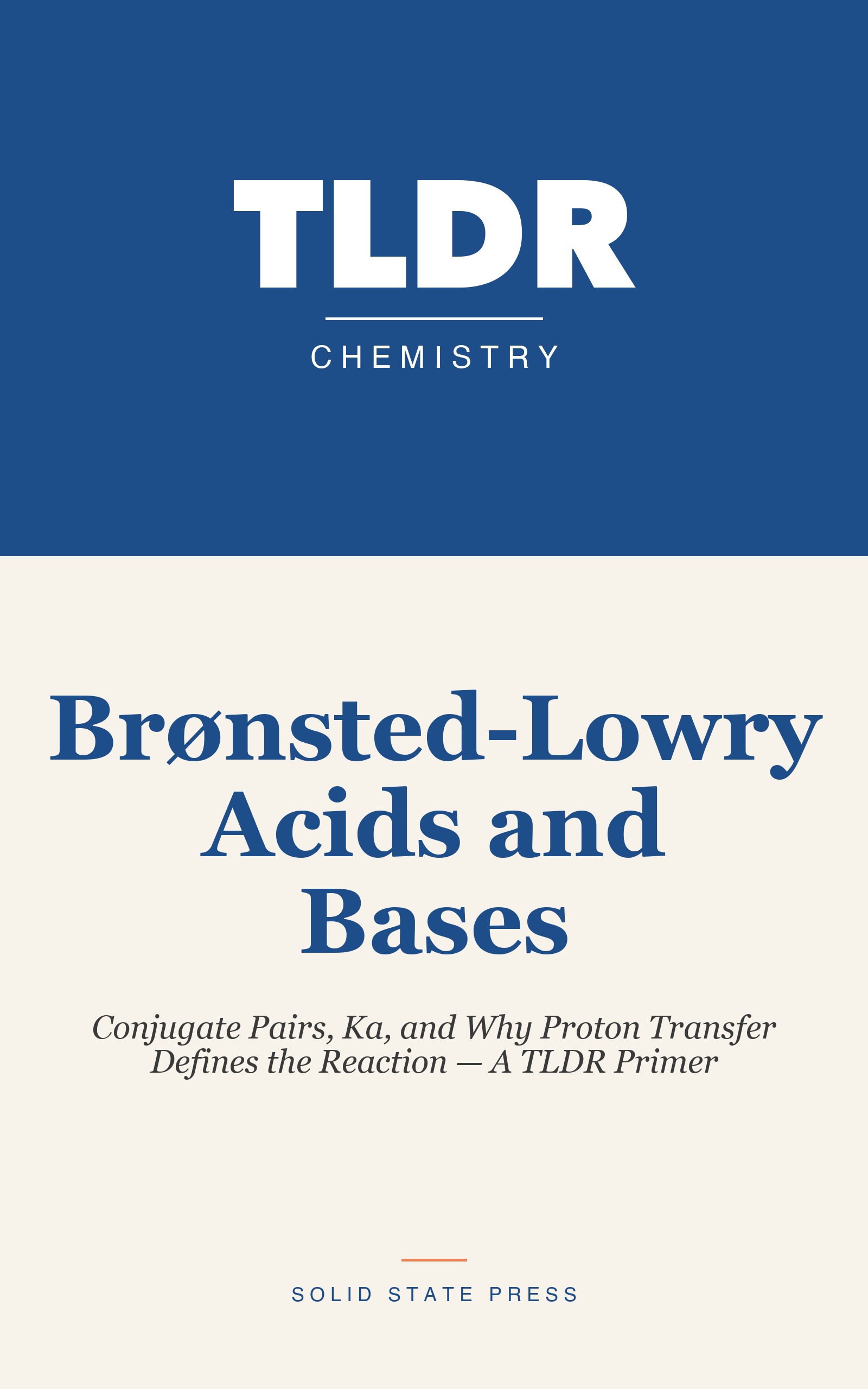Brønsted-Lowry Acids and Bases cover
