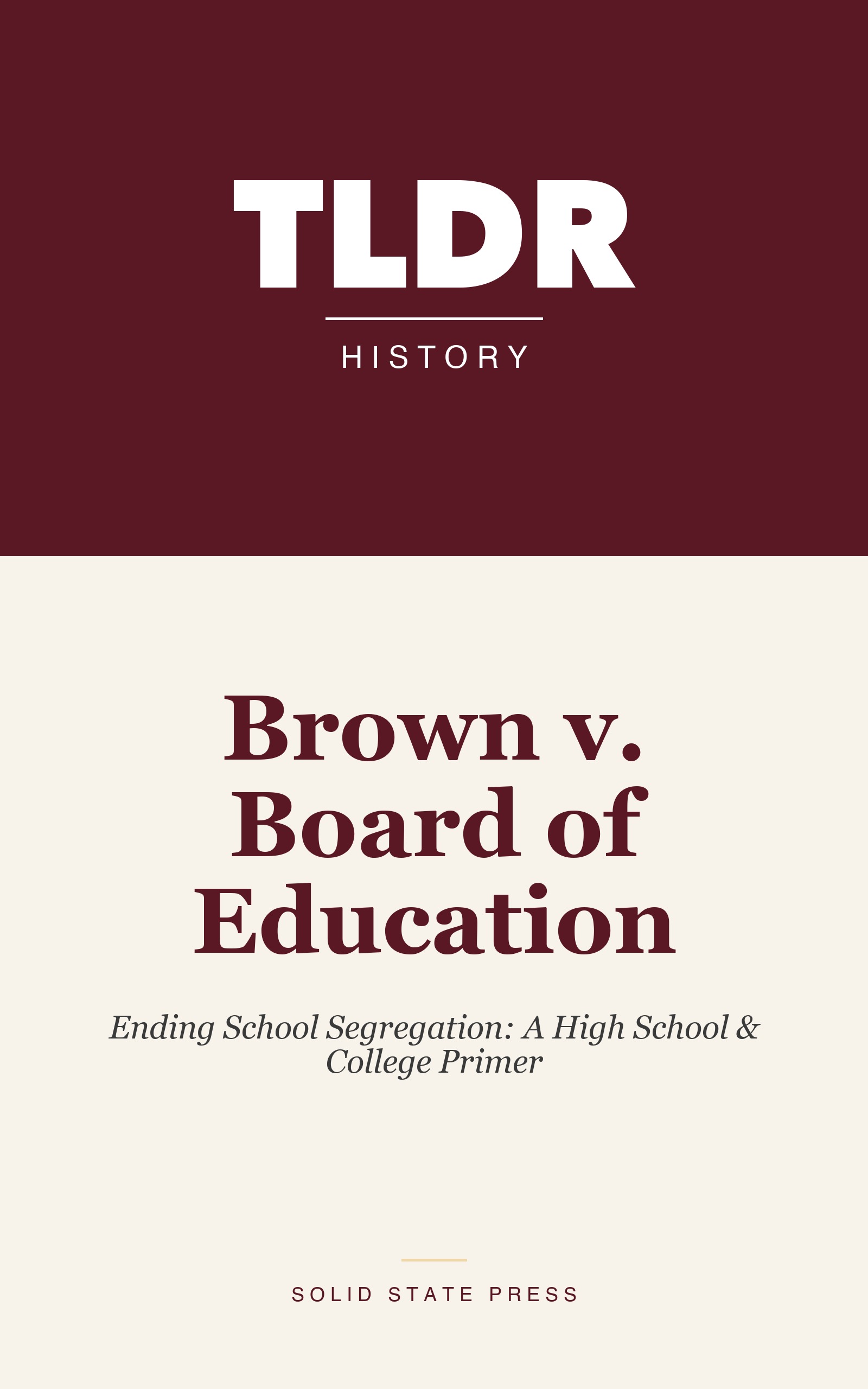 Brown v. Board of Education cover