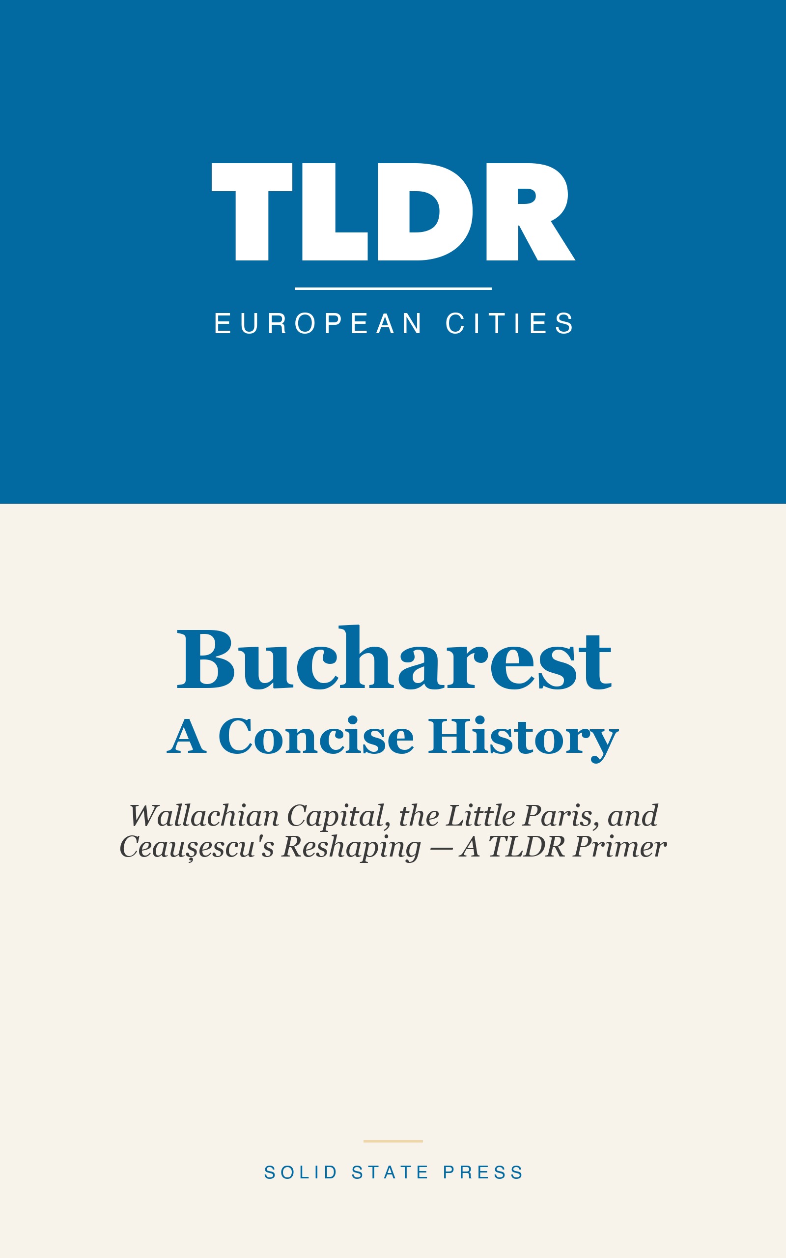Bucharest: A Concise History cover