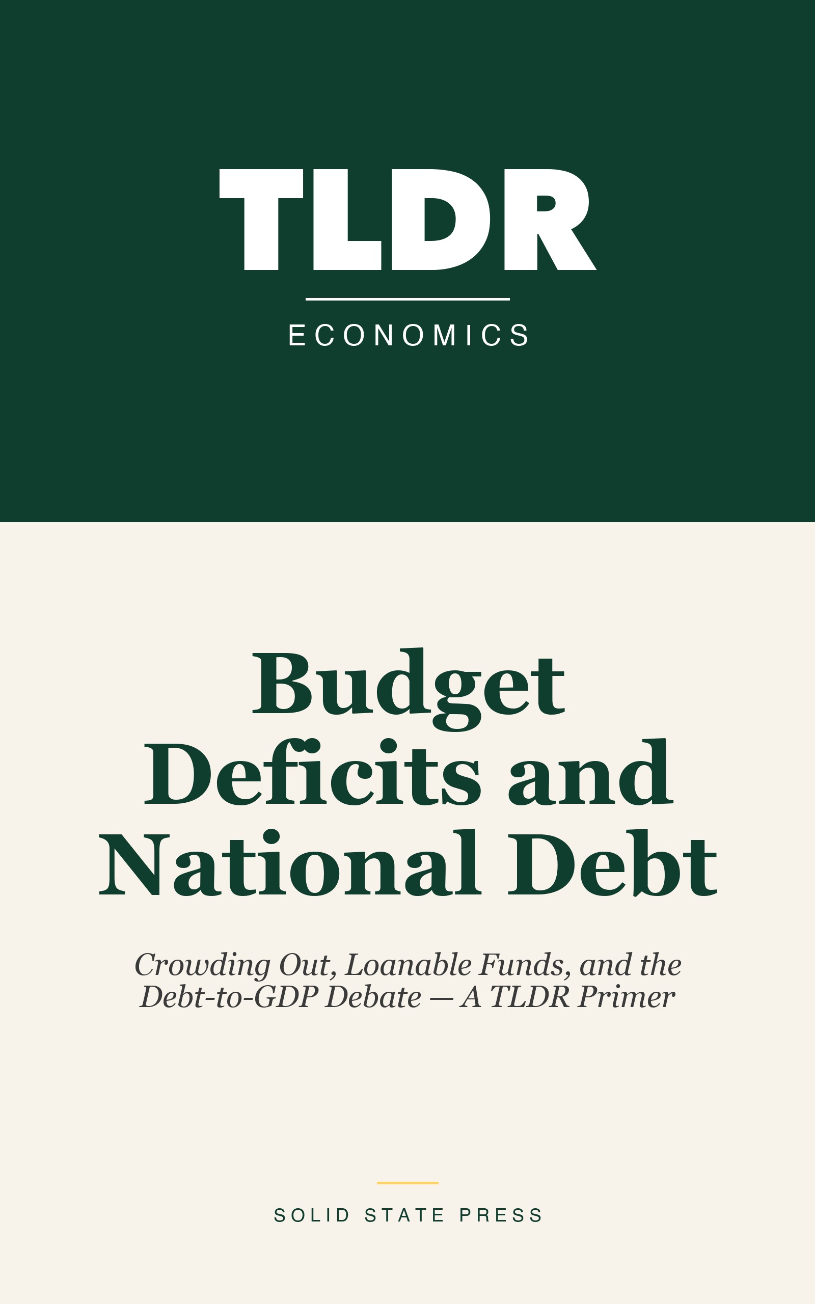 Budget Deficits and National Debt cover