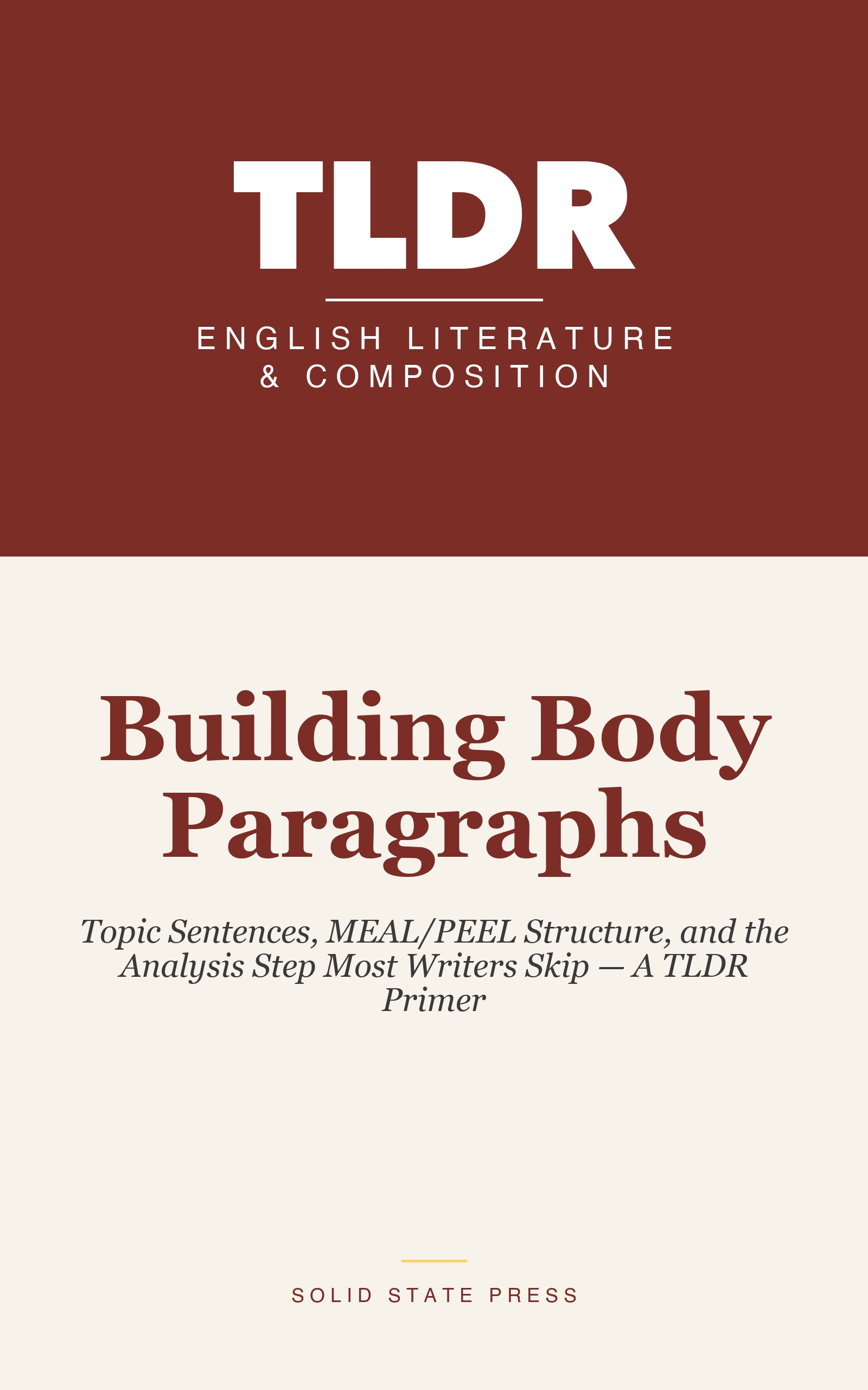 Building Body Paragraphs cover