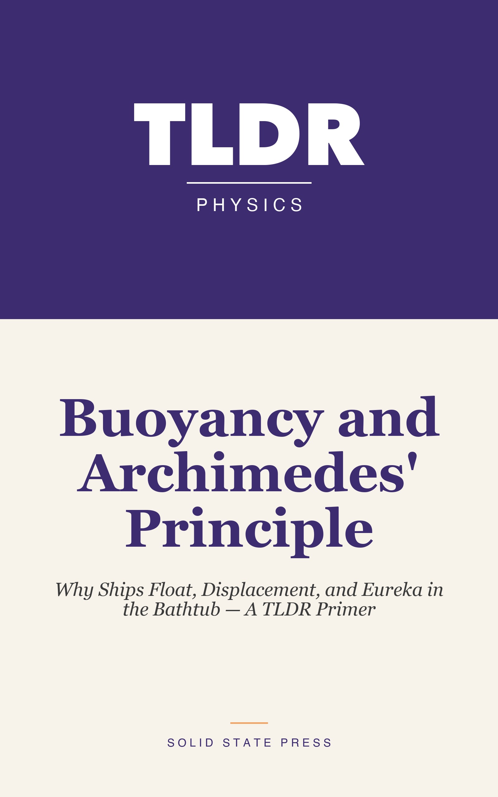 Buoyancy and Archimedes' Principle cover