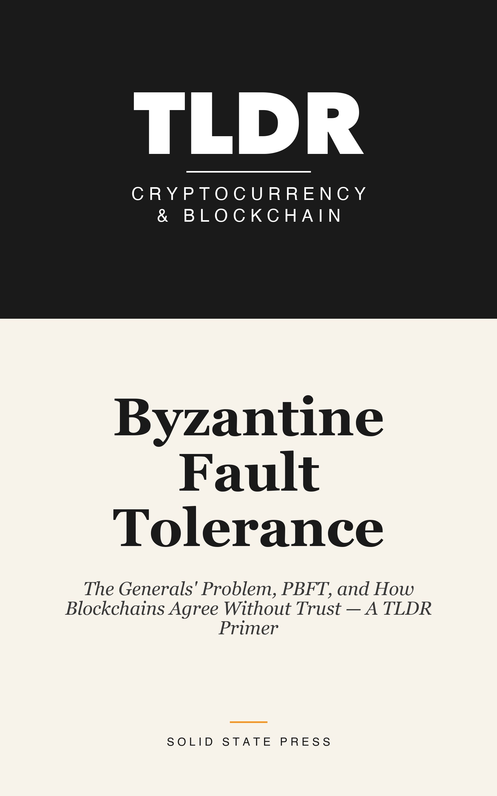 Byzantine Fault Tolerance cover