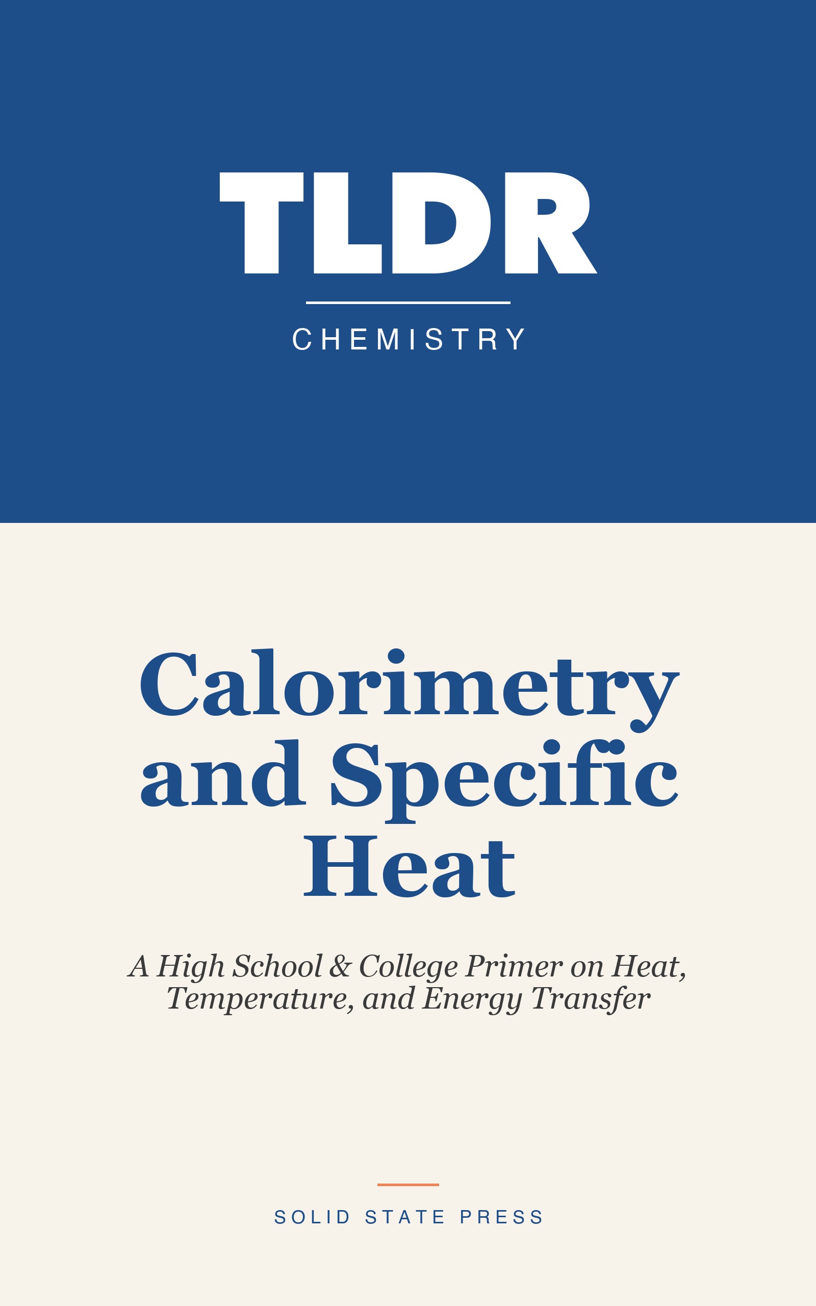 Calorimetry and Specific Heat cover