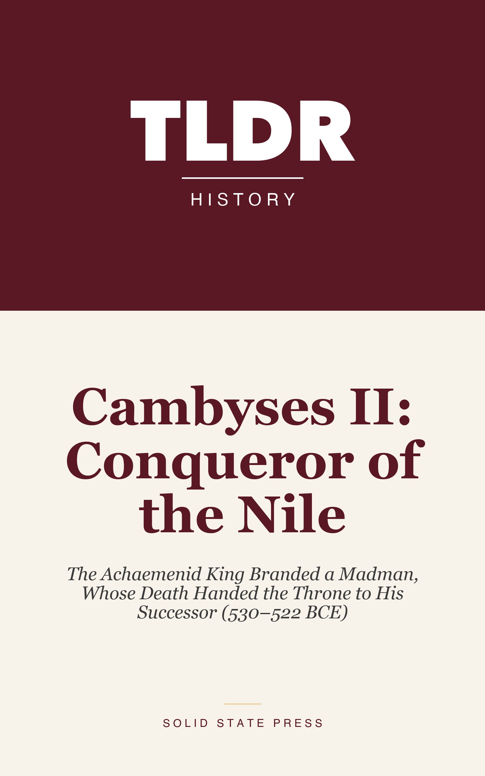 Cambyses II: Conqueror of the Nile cover