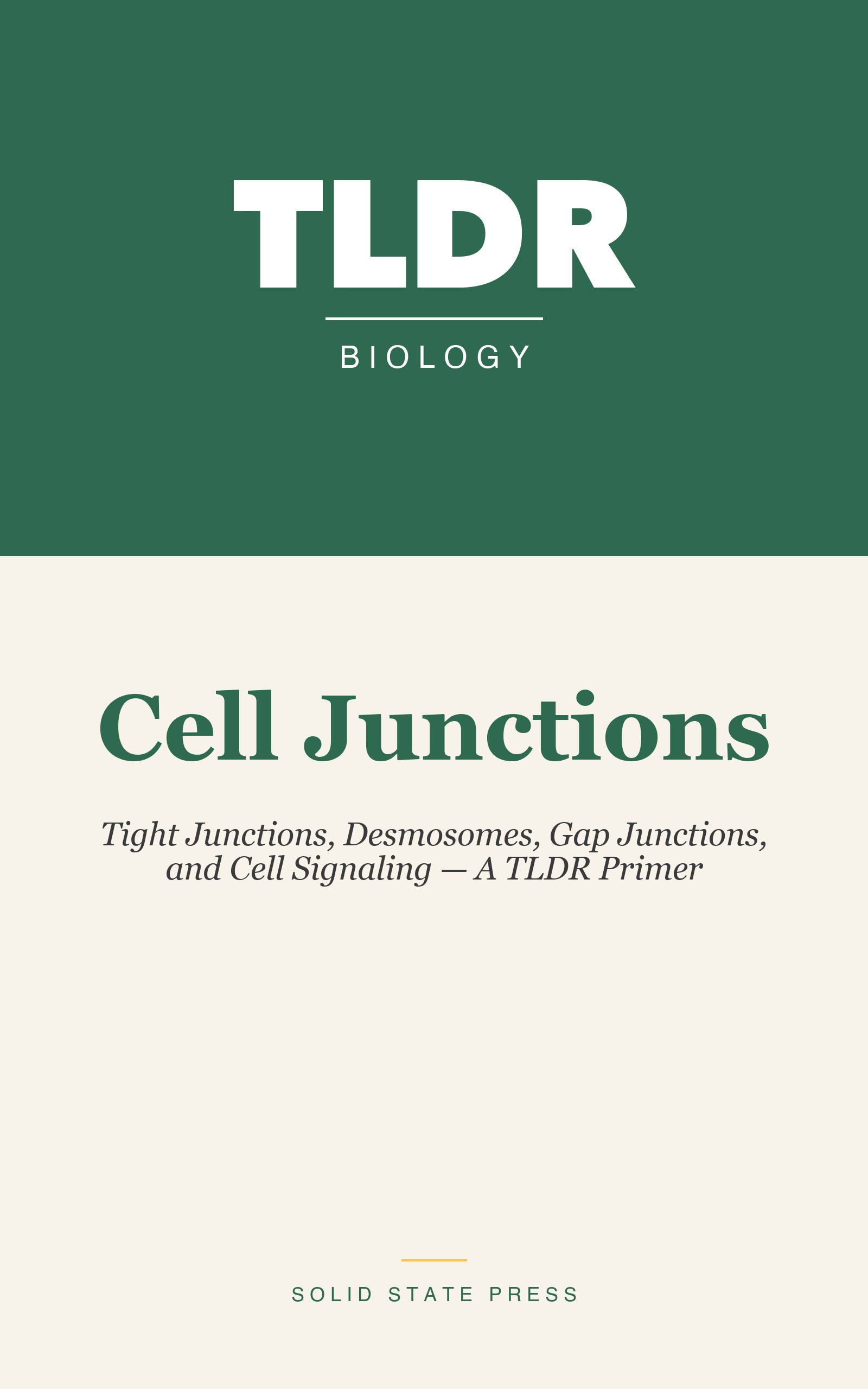 Cell Junctions cover