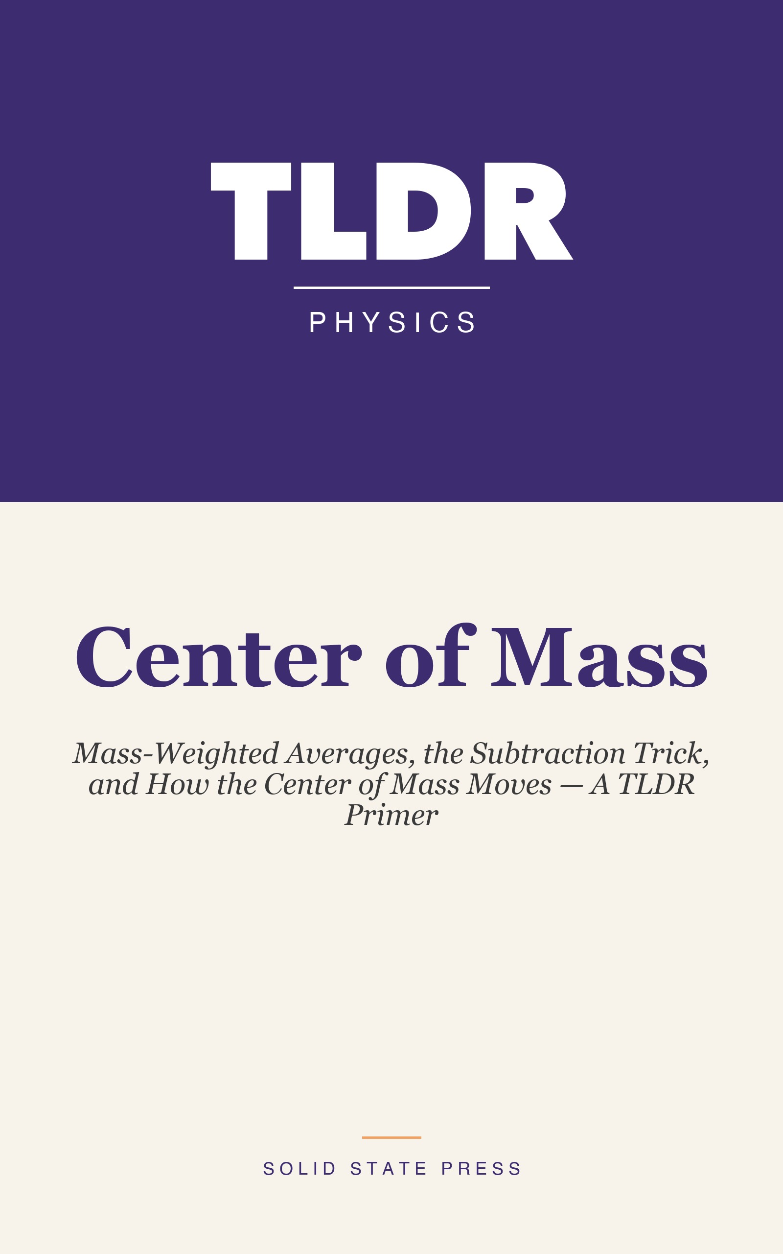 Center of Mass cover