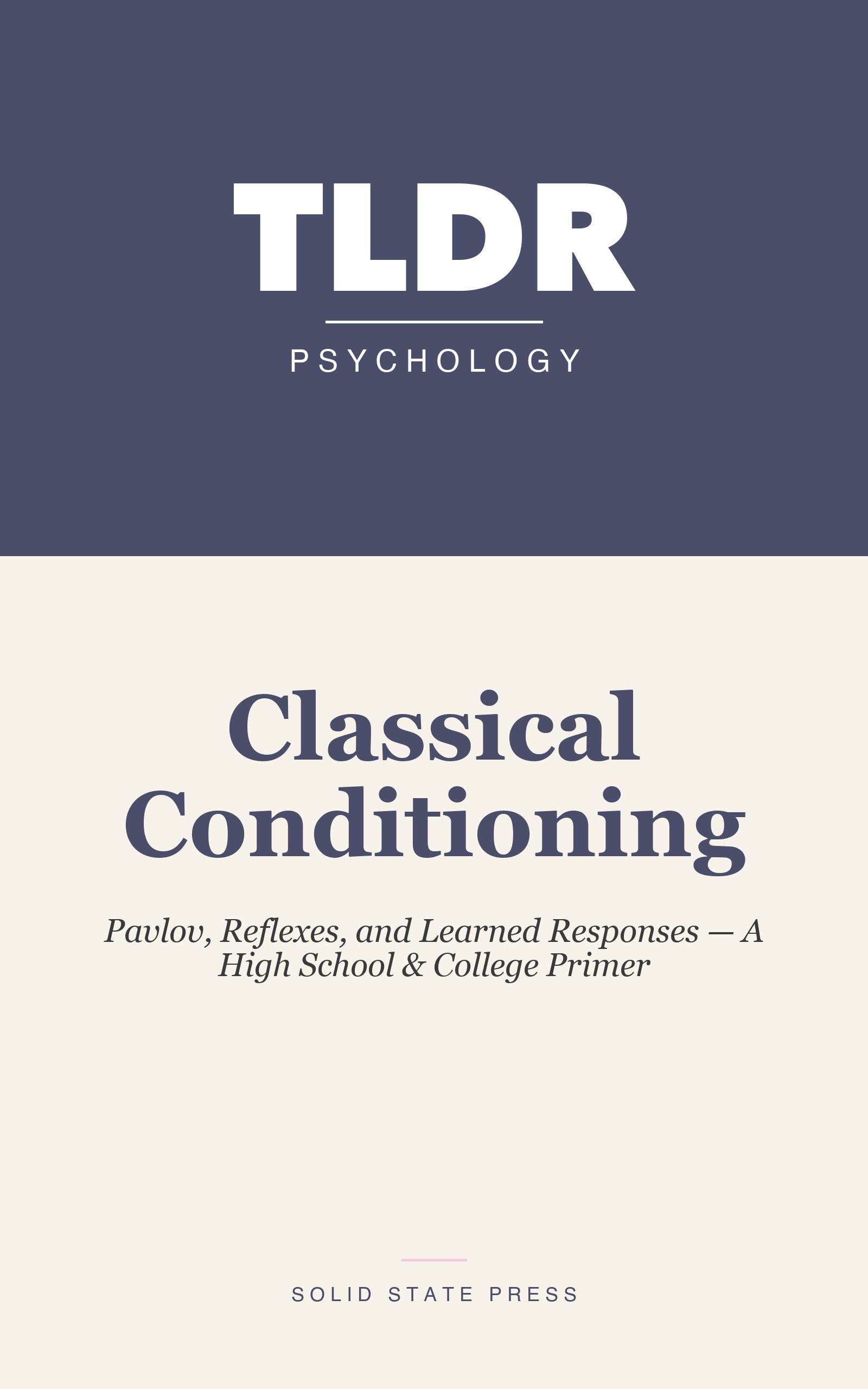 Classical Conditioning cover