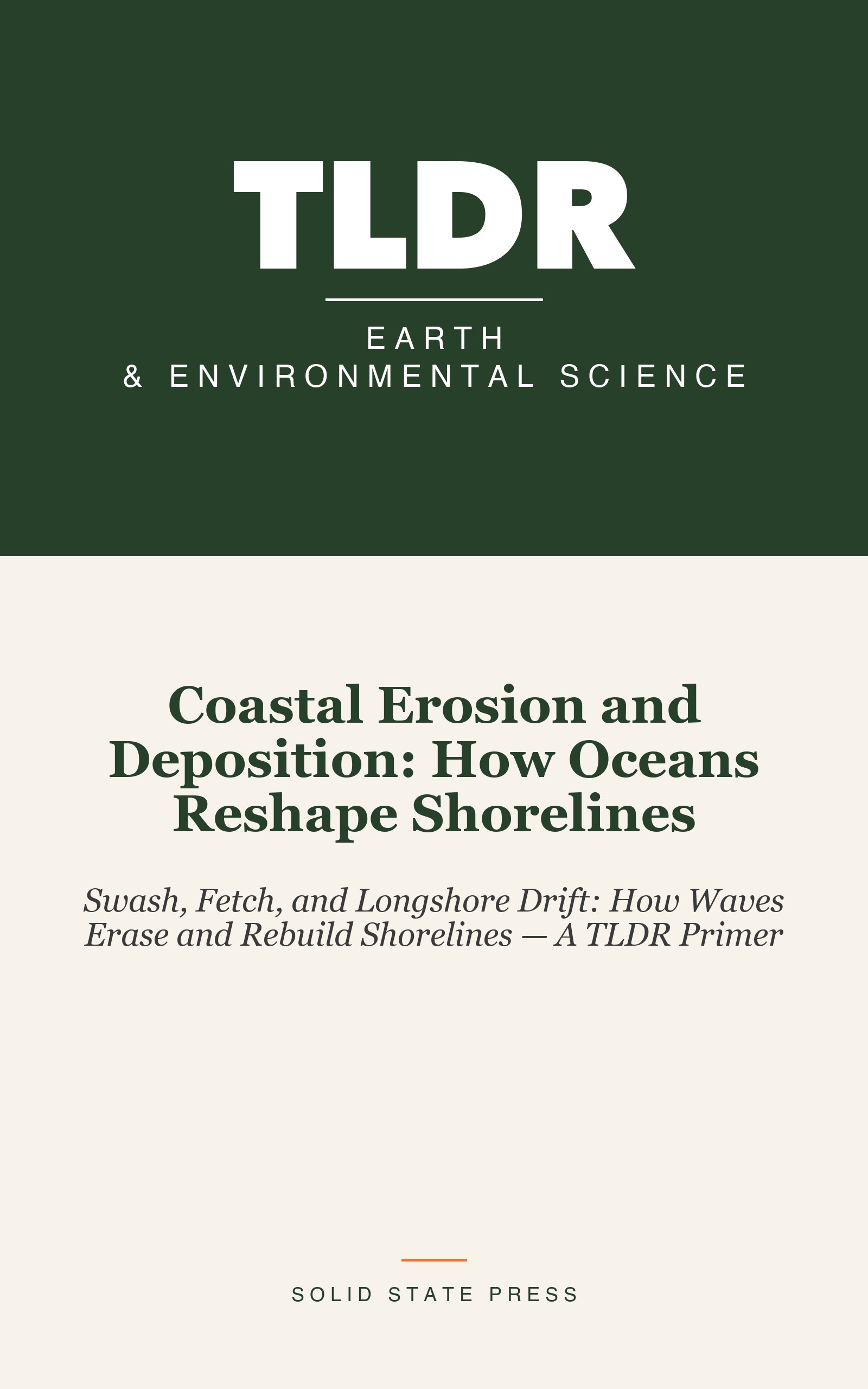 Coastal Erosion and Deposition: How Oceans Reshape Shorelines cover