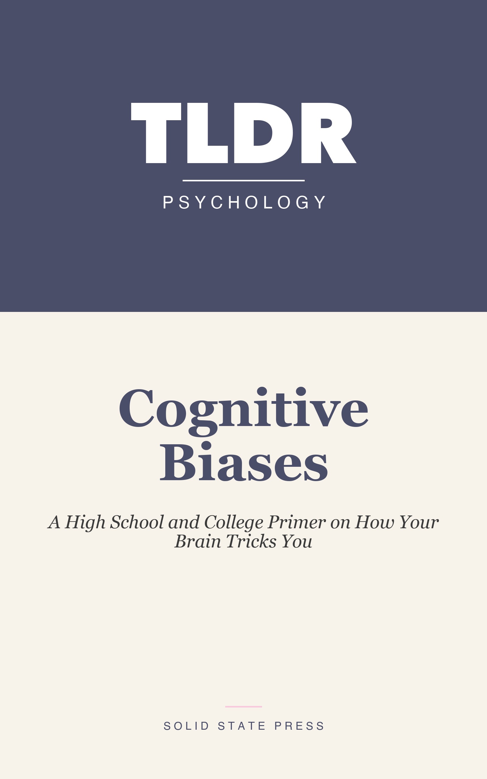 Cognitive Biases cover