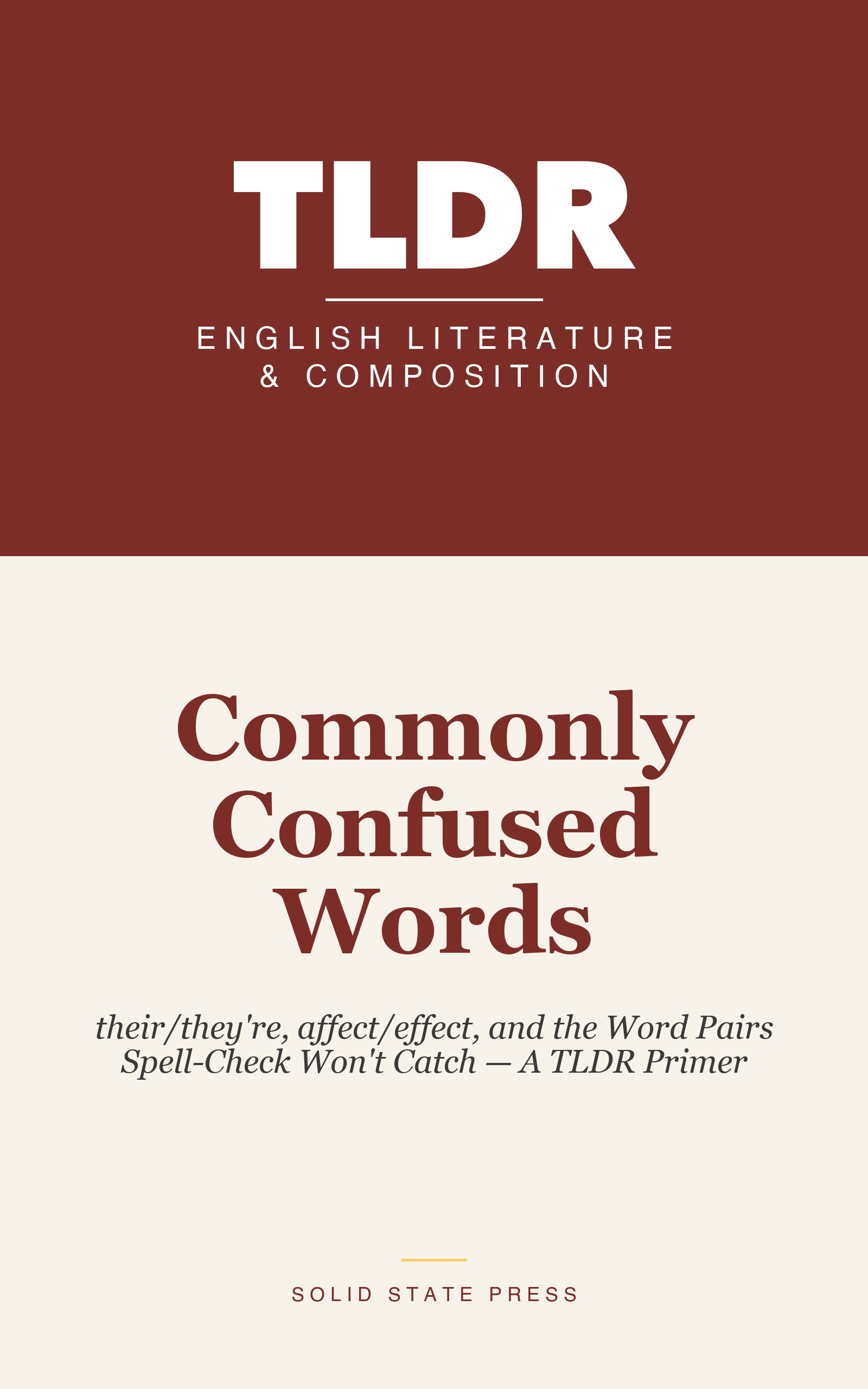 Commonly Confused Words cover