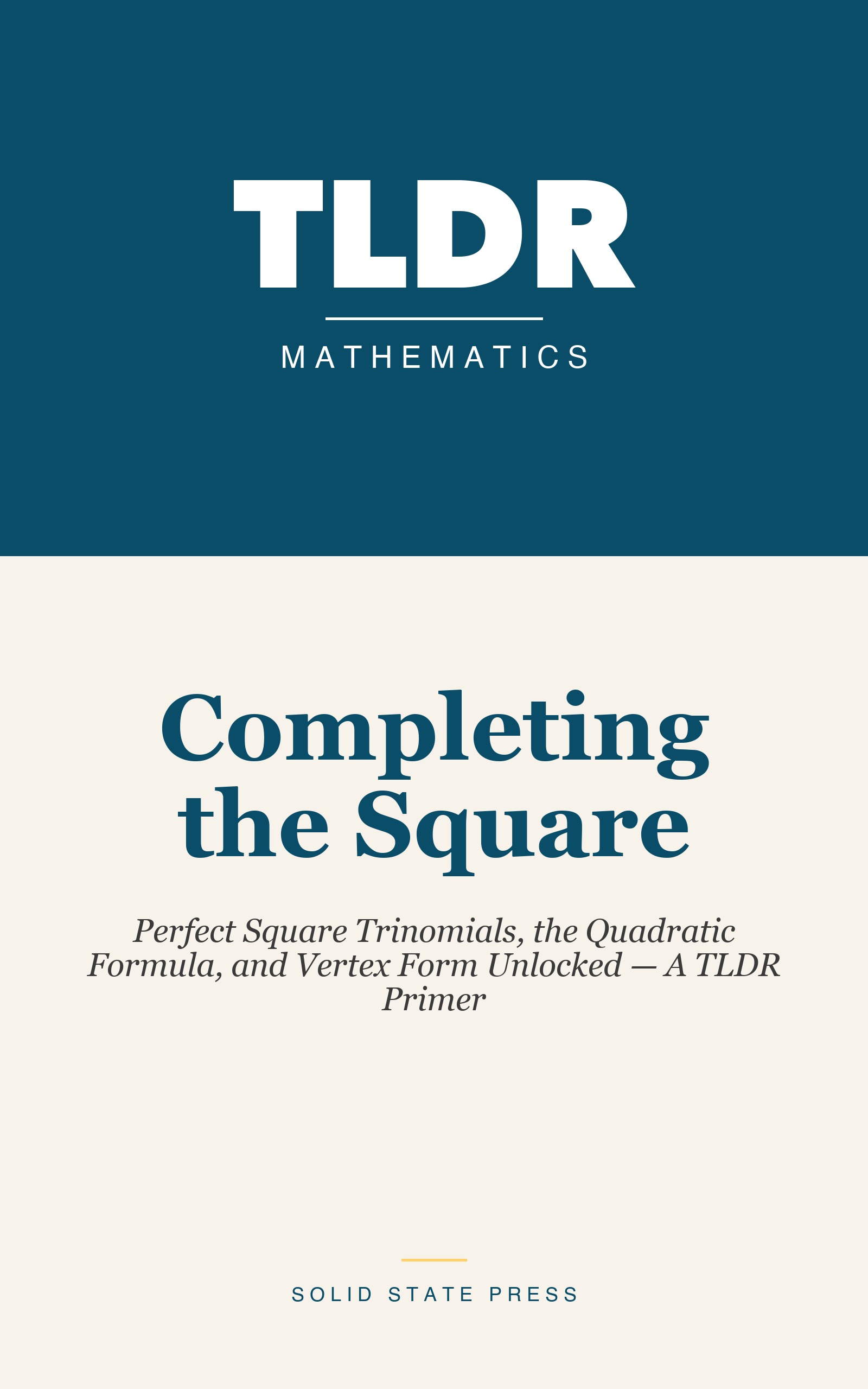 Completing the Square cover