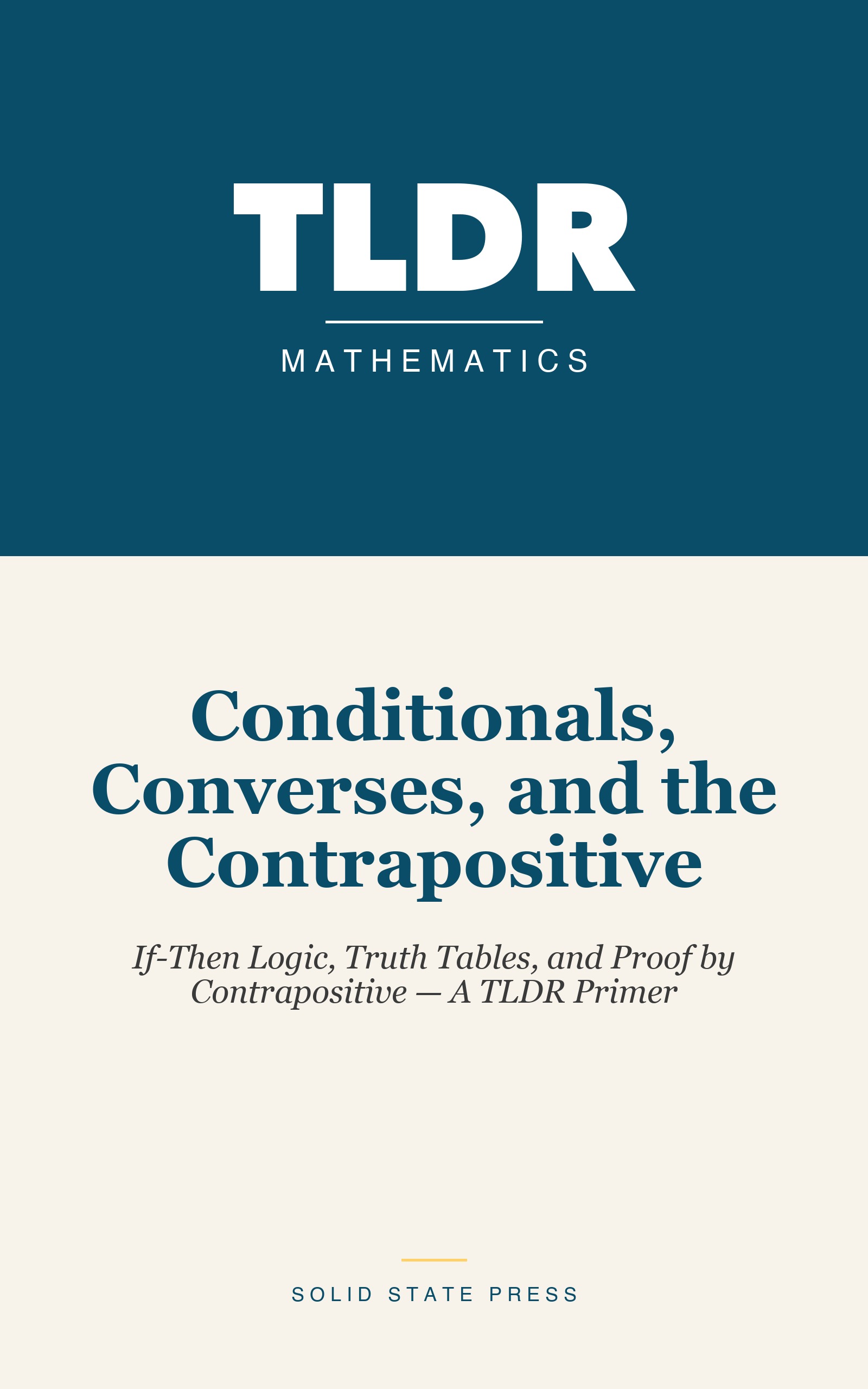 Conditionals, Converses, and the Contrapositive cover