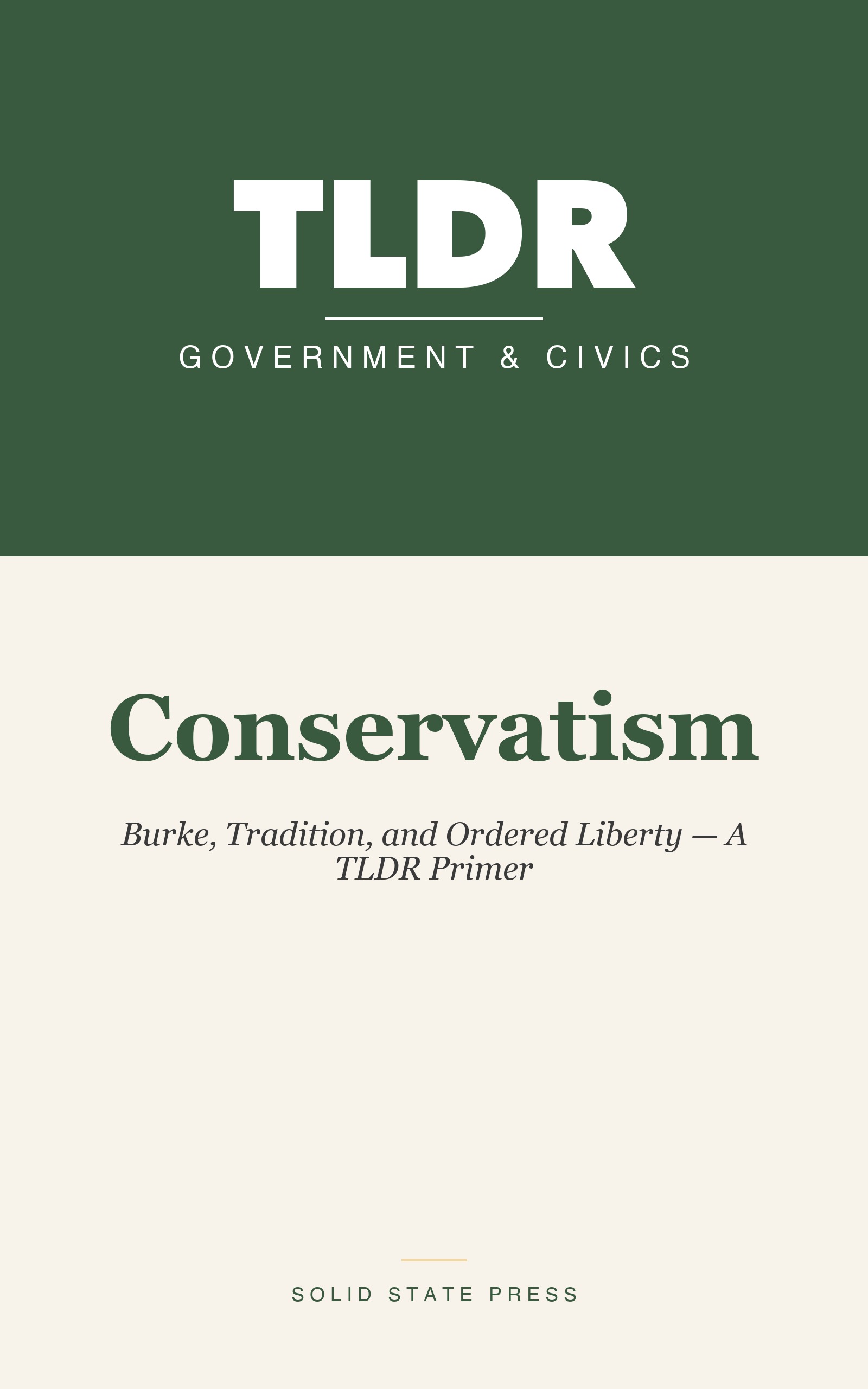 Conservatism cover